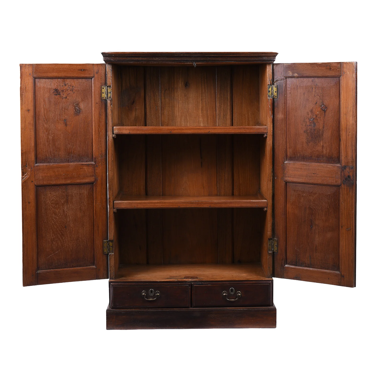 Indian Almirah Cabinet With Sunburst Panels – 19th Century - Image 3