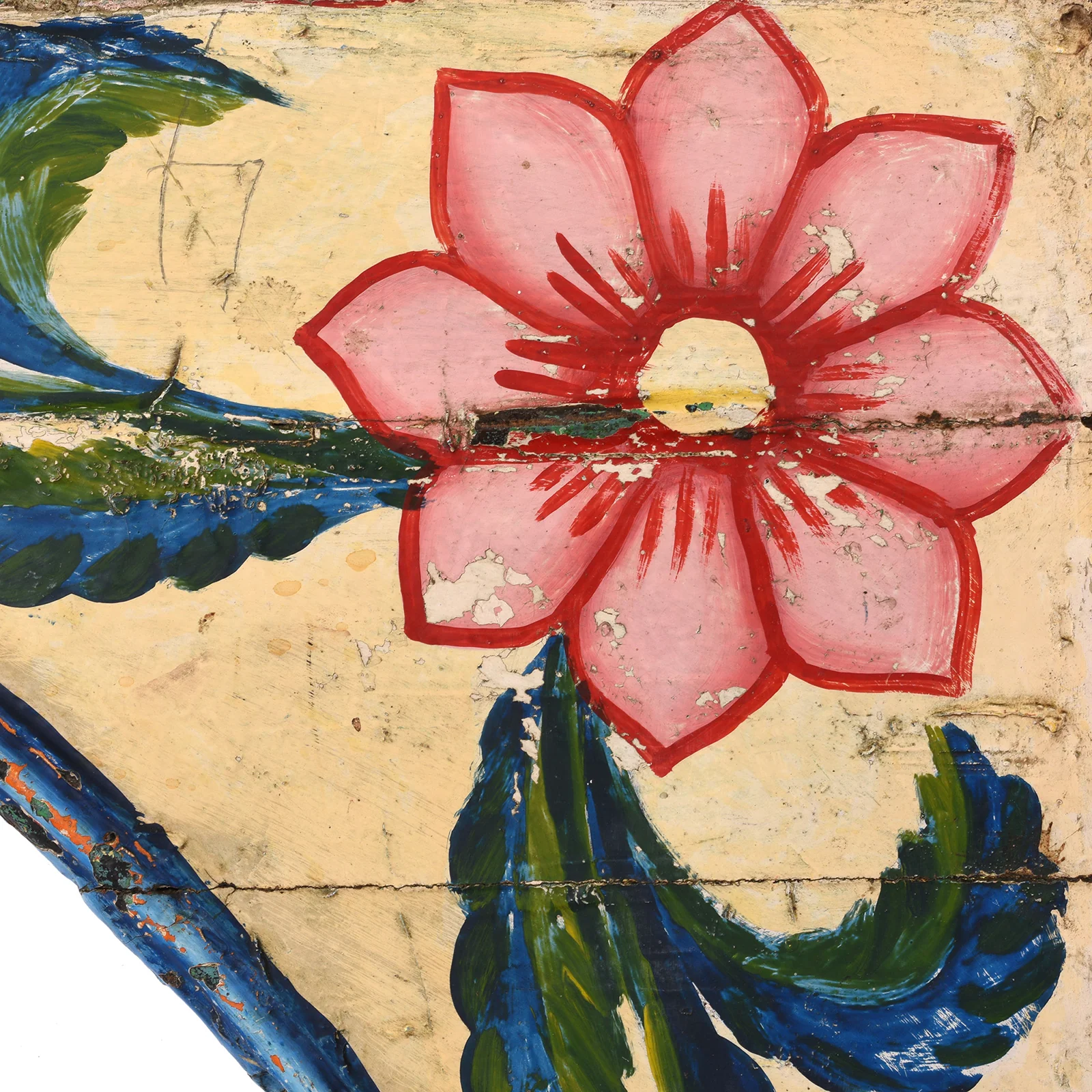 Painted Teak Double Arch From Maharashtra - 19th Century - Image 6