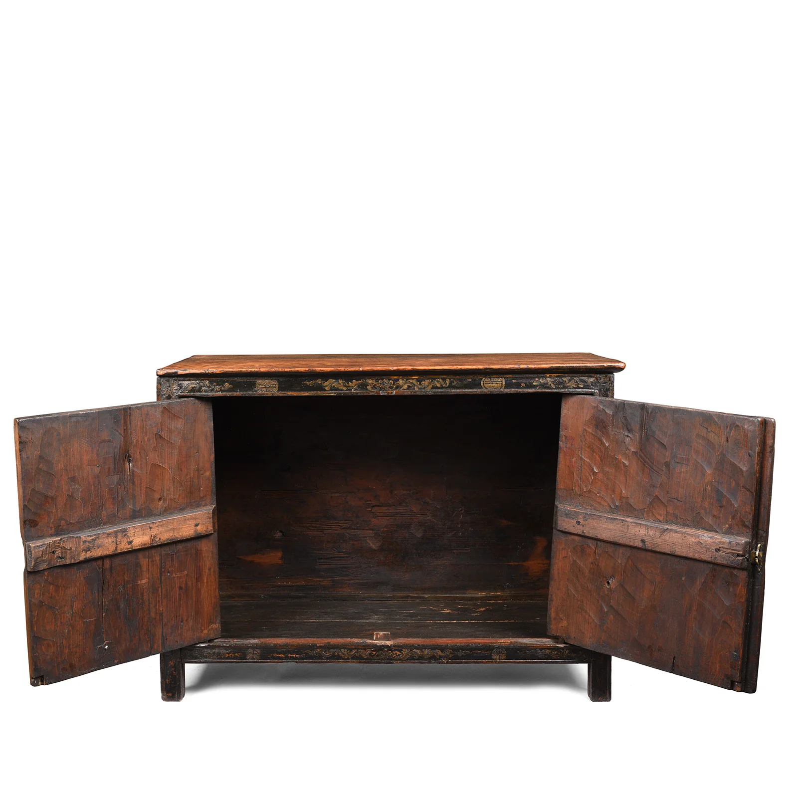 Painted Tibetan Altar Cabinet - 18thC - Image 6
