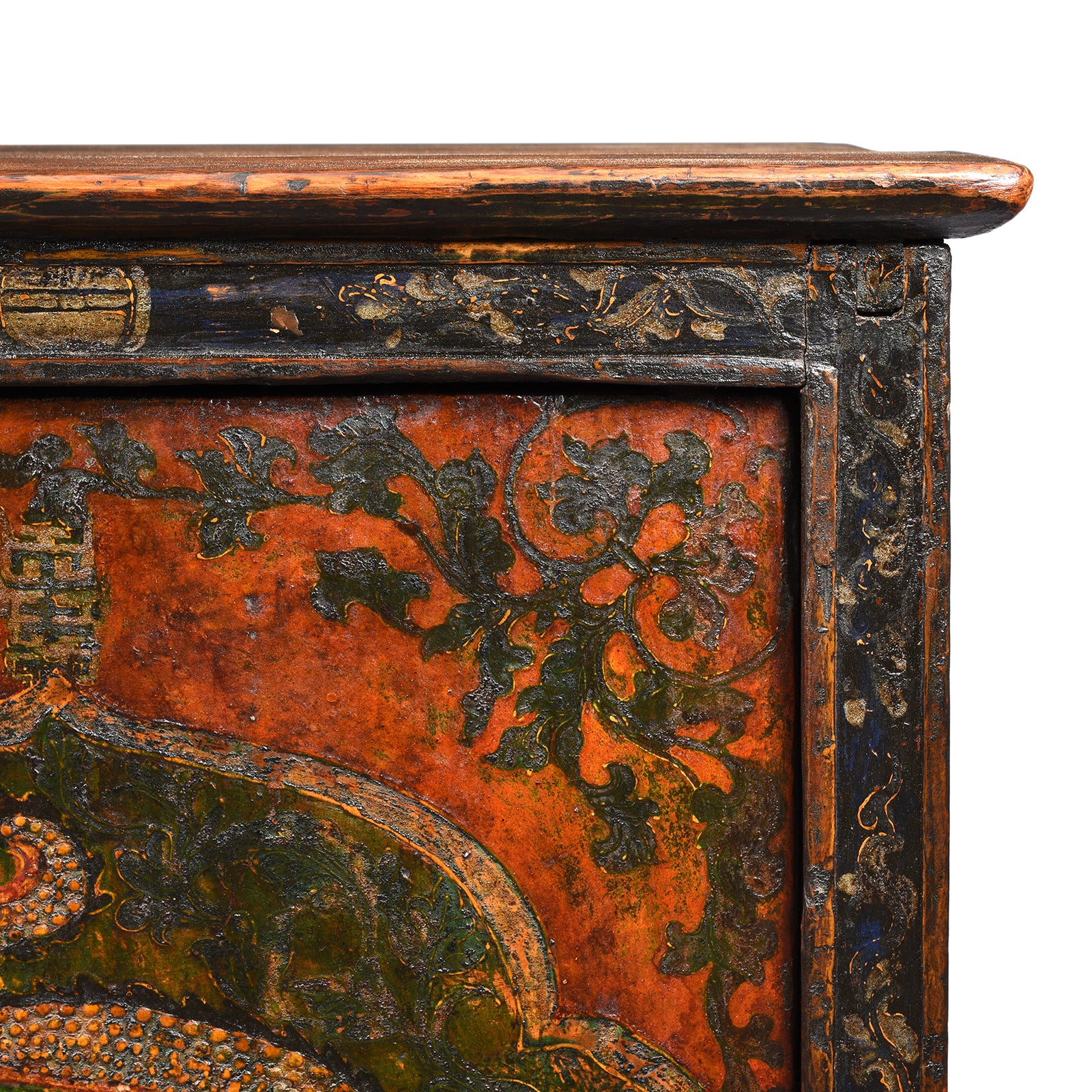 Painted Tibetan Altar Cabinet - 18thC - Image 7