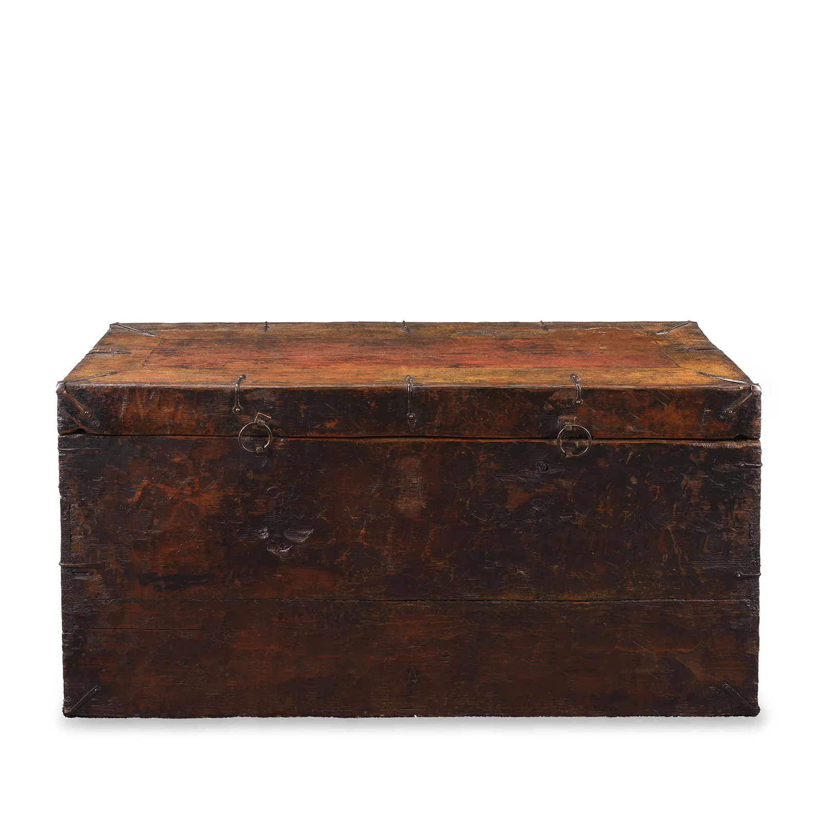 Painted Tibetan 'Dragon' Storage Chest - 18thC - Image 11