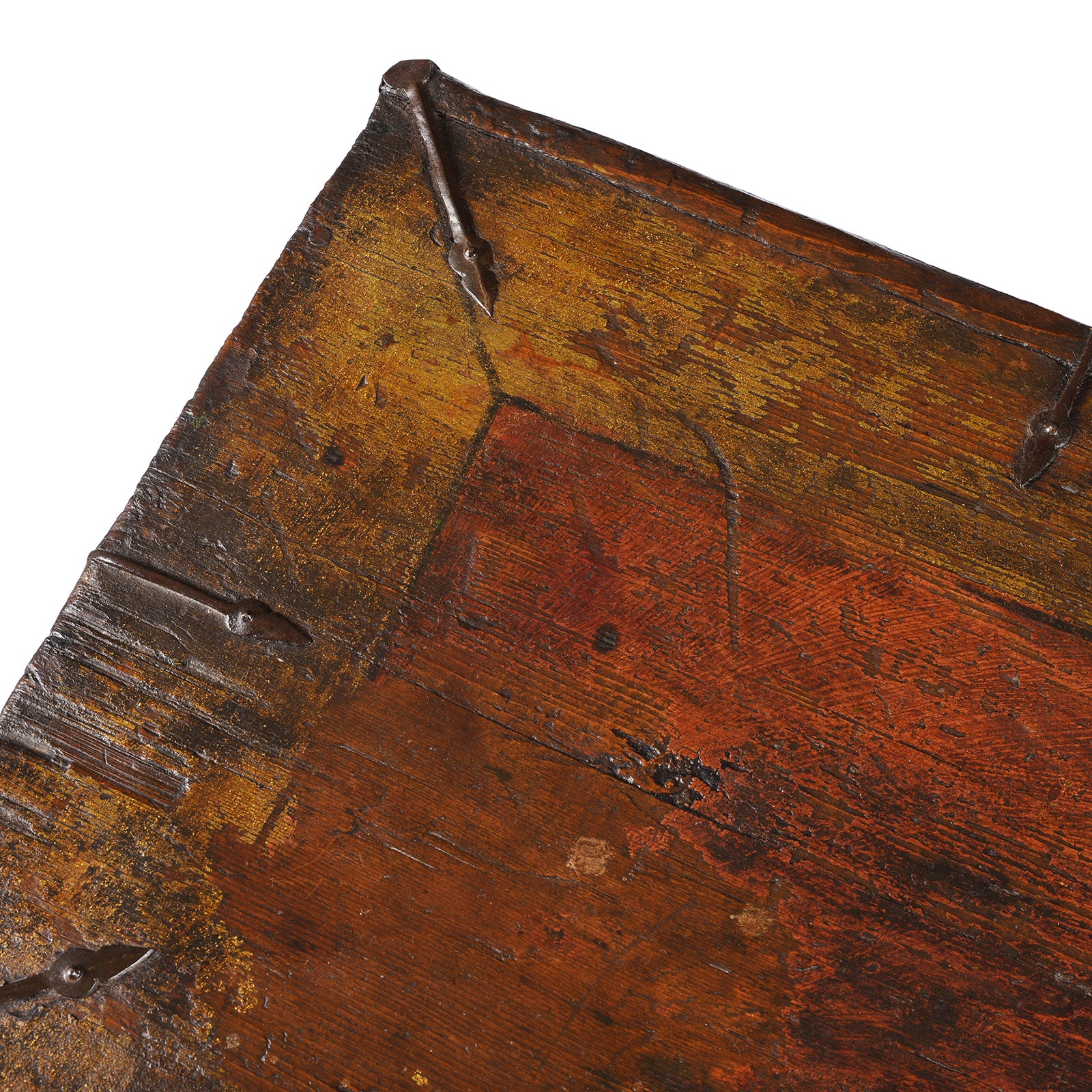 Painted Tibetan 'Dragon' Storage Chest - 18thC - Image 9