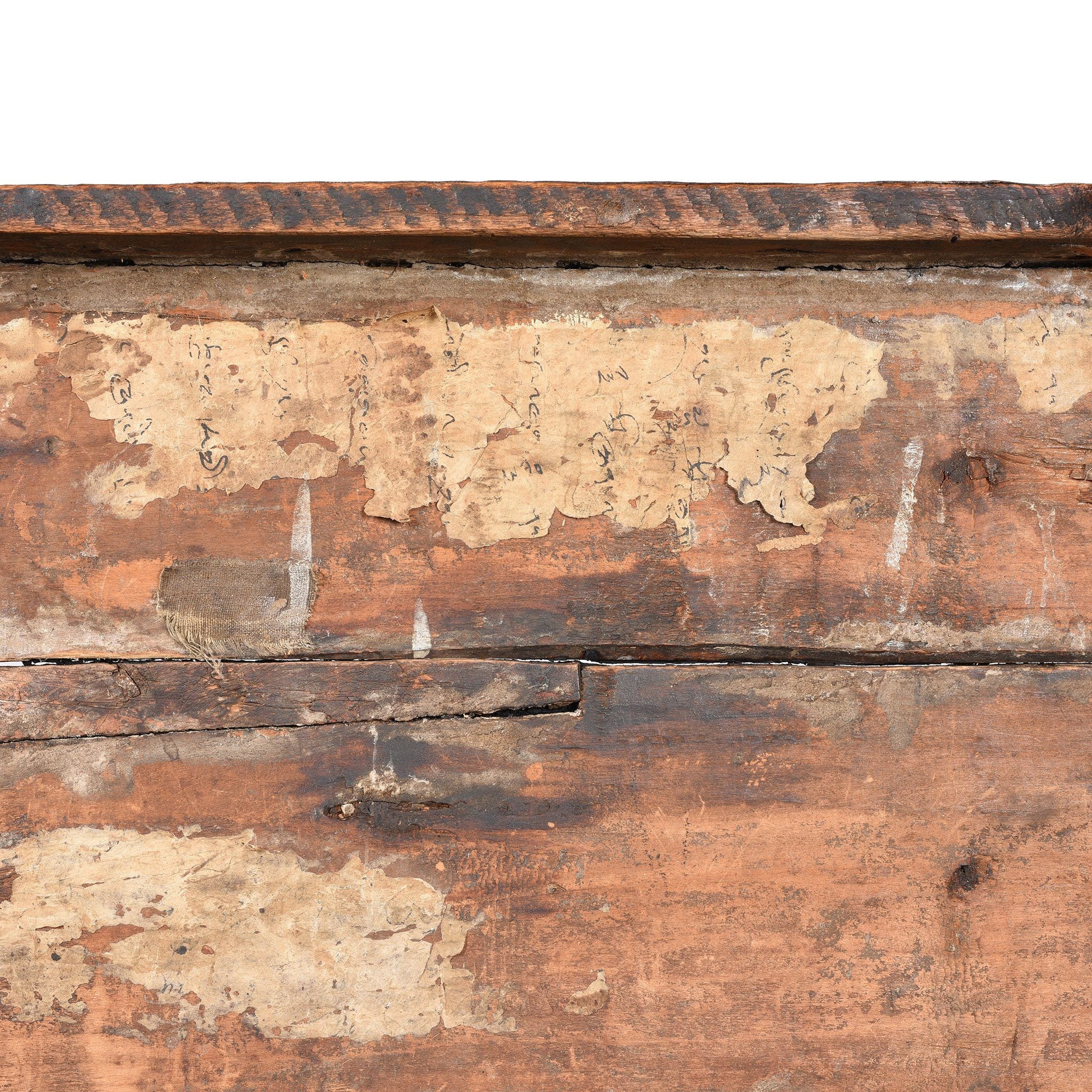 Painted Tibetan 'Floral' Storage Chest - 18thC - Image 12