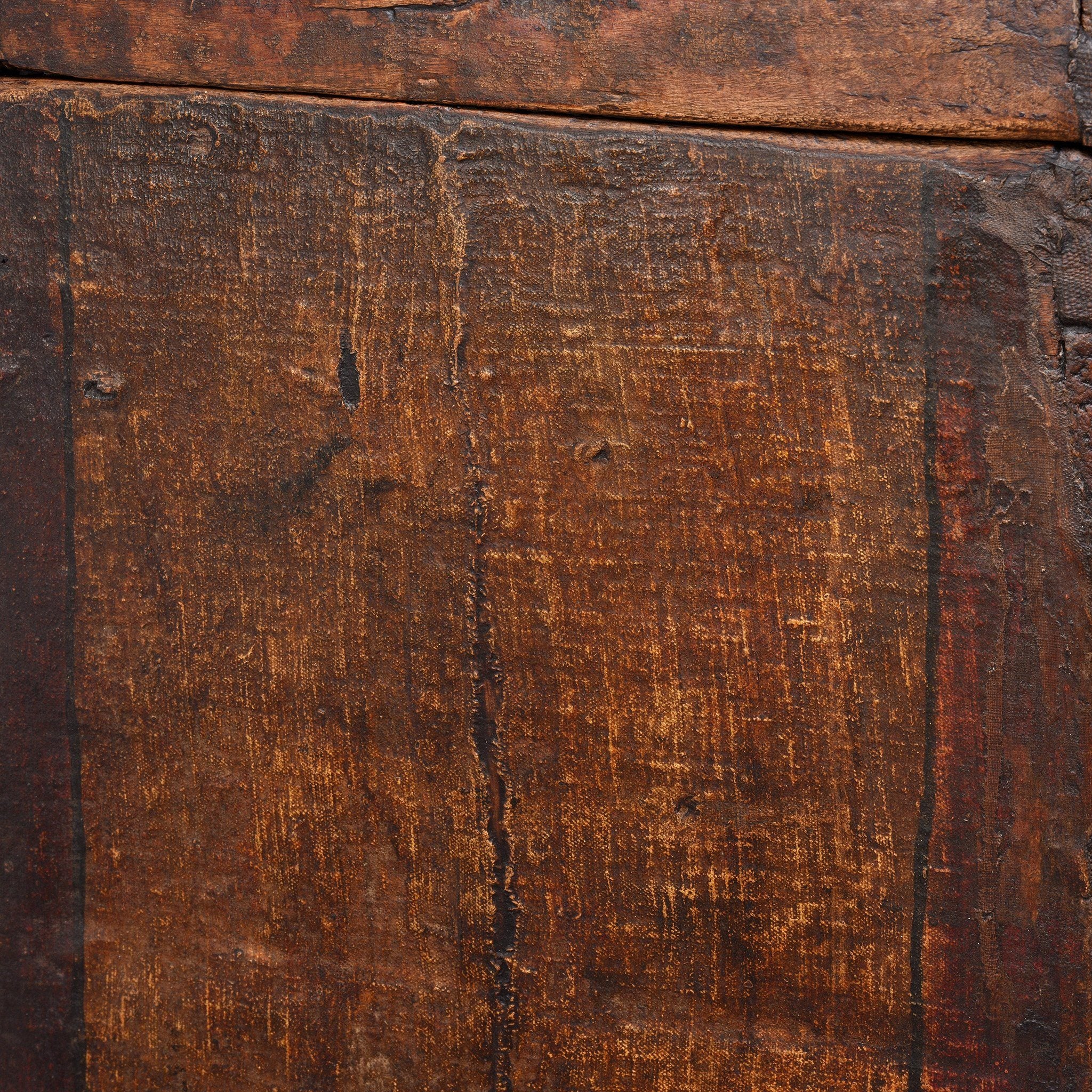 Painted Tibetan 'Floral' Storage Chest - 18thC - Image 7