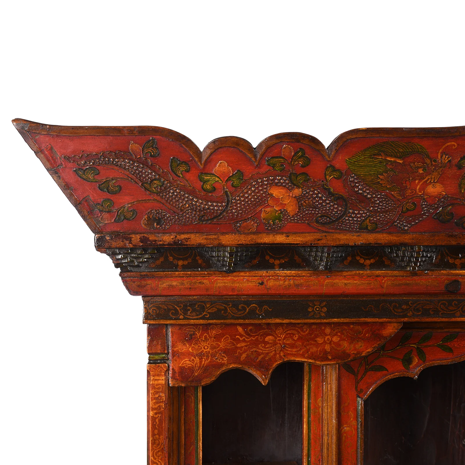 Painted Tibetan Altar Cabinet - 19th Century - Image 2