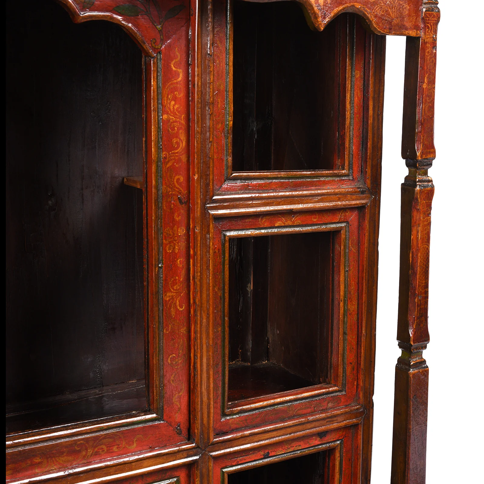 Painted Tibetan Altar Cabinet - 19th Century - Image 4