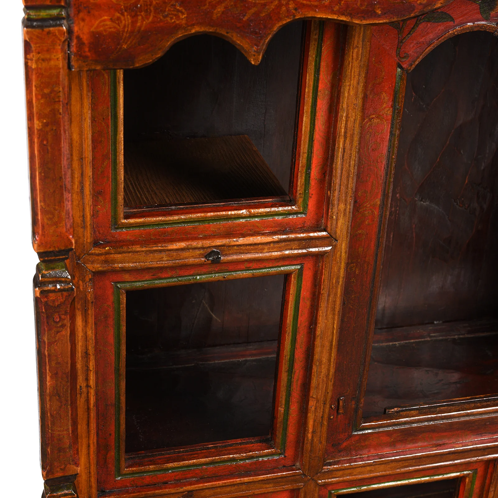 Painted Tibetan Altar Cabinet - 19th Century - Image 7