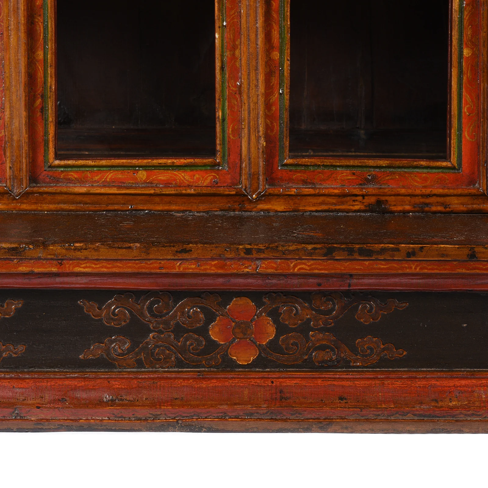 Painted Tibetan Altar Cabinet - 19th Century - Image 8