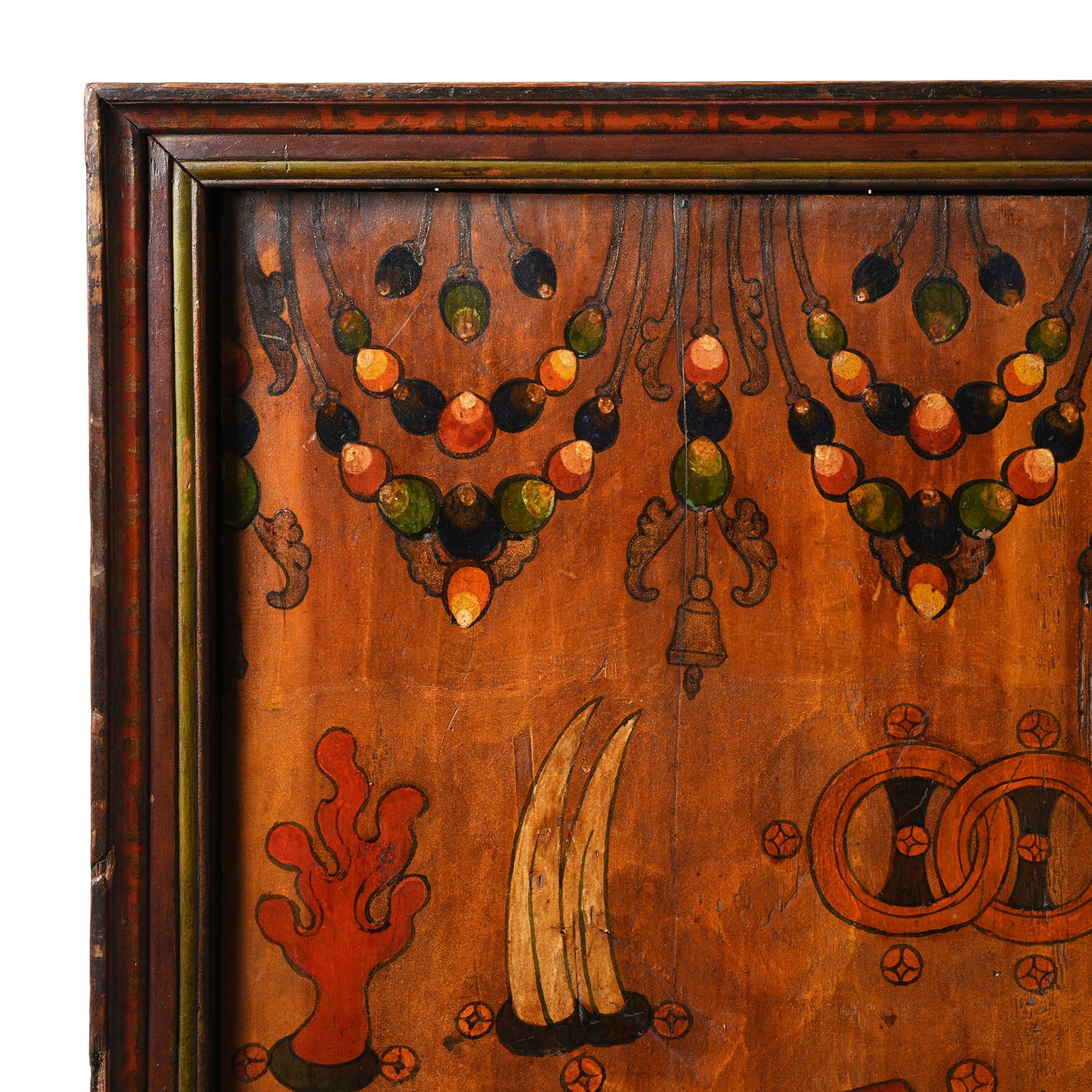 Painted Tibetan Torgam Offering Cabinet - 19thC - Image 2