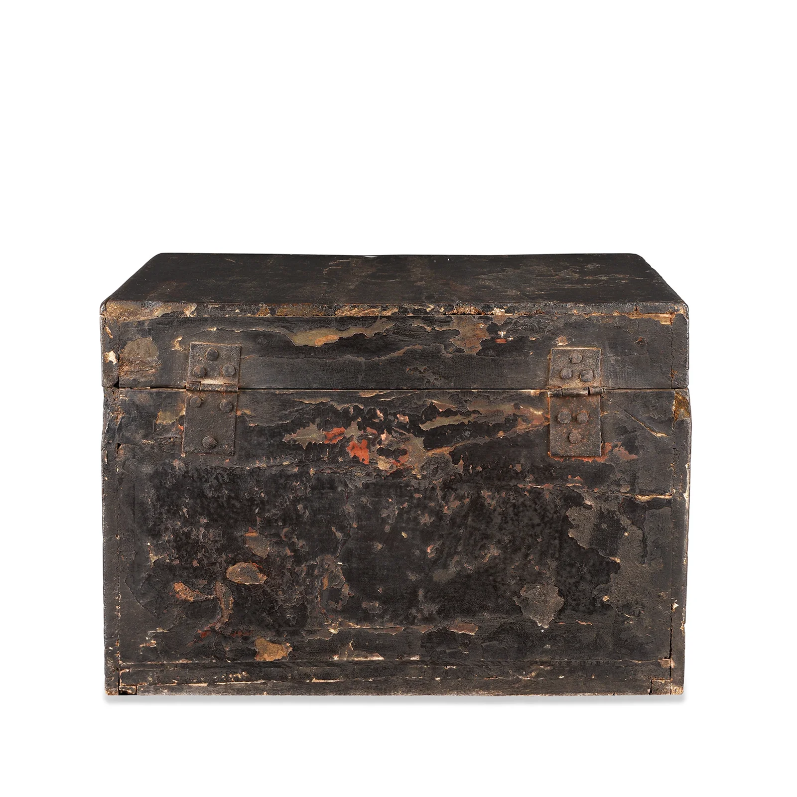 Painted Wedding Box From Shanxi - Foo Dog - Late 19th Century - Image 6