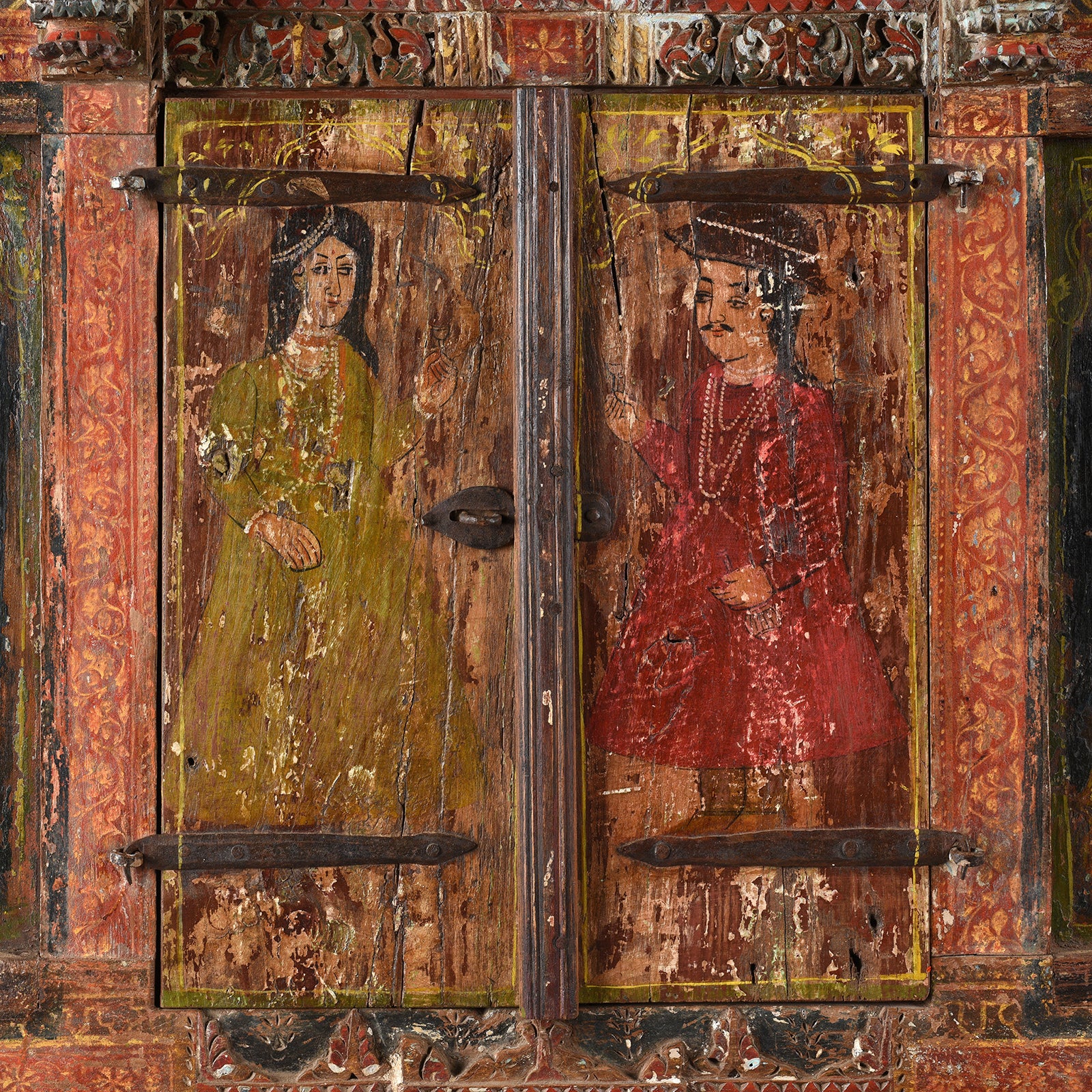 Painted Window Jharokha From Dungarpur - 18th Century - Image 3