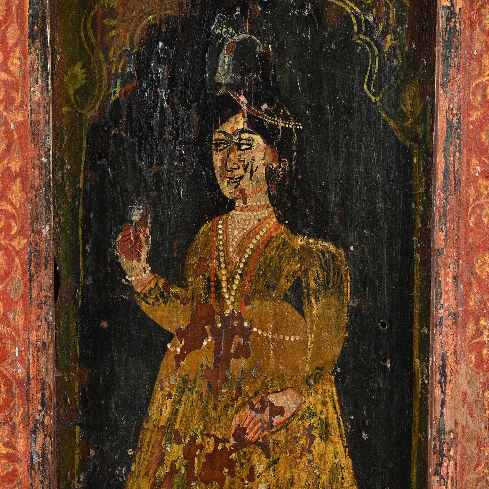 Painted Window Jharokha From Dungarpur - 18th Century - Image 5