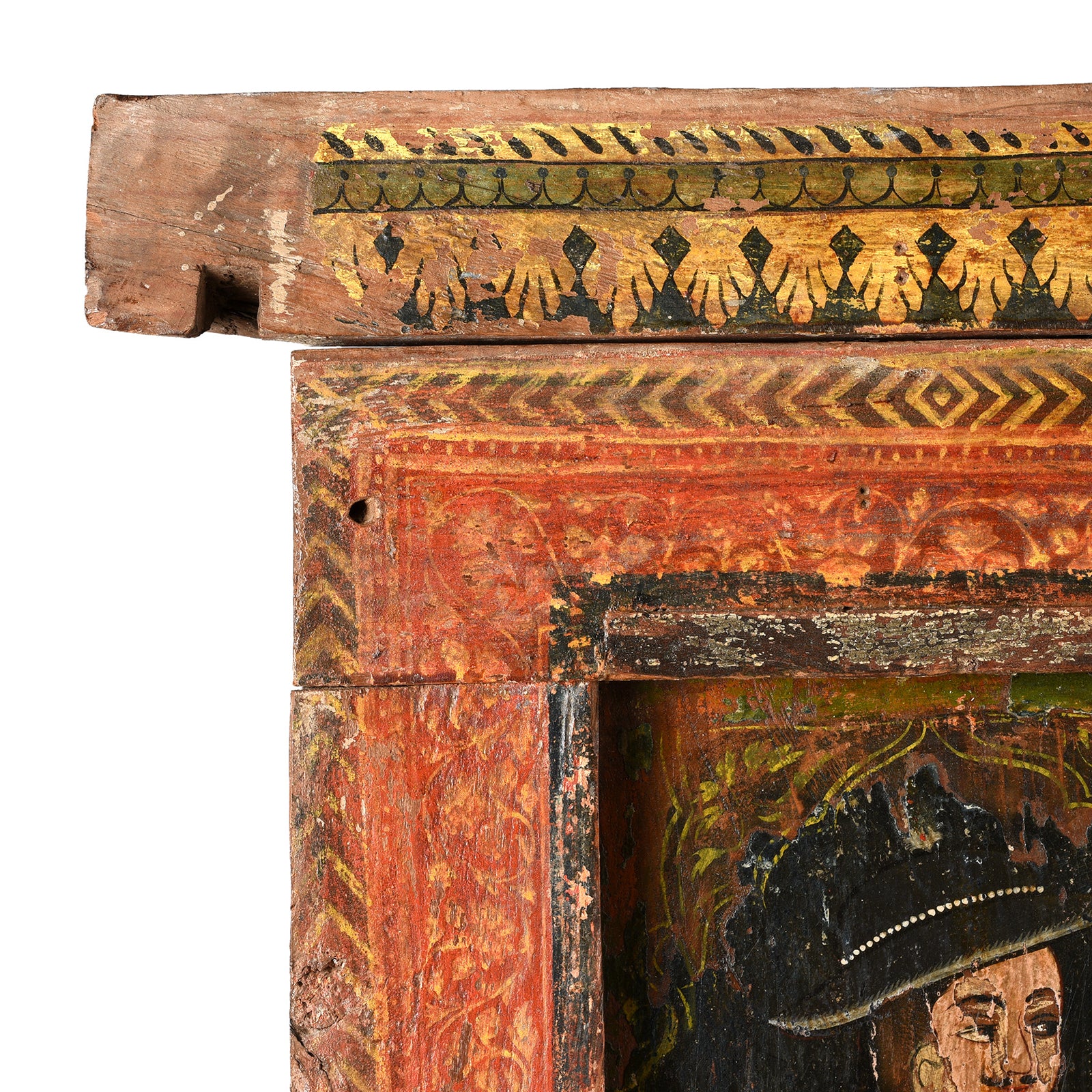 Painted Window Jharokha From Dungarpur - 18th Century - Image 7