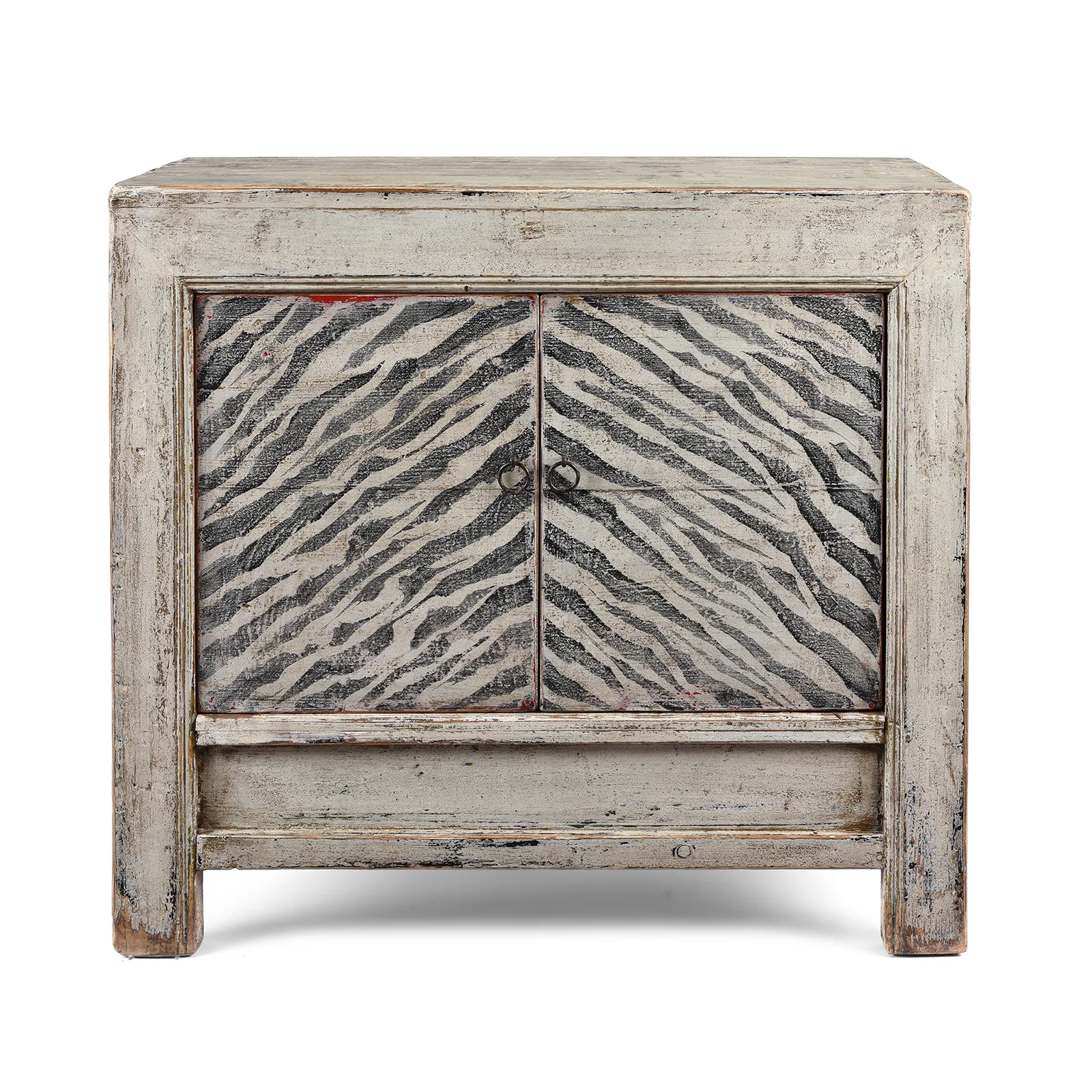 Zebra Print Side Cabinet - Image 2