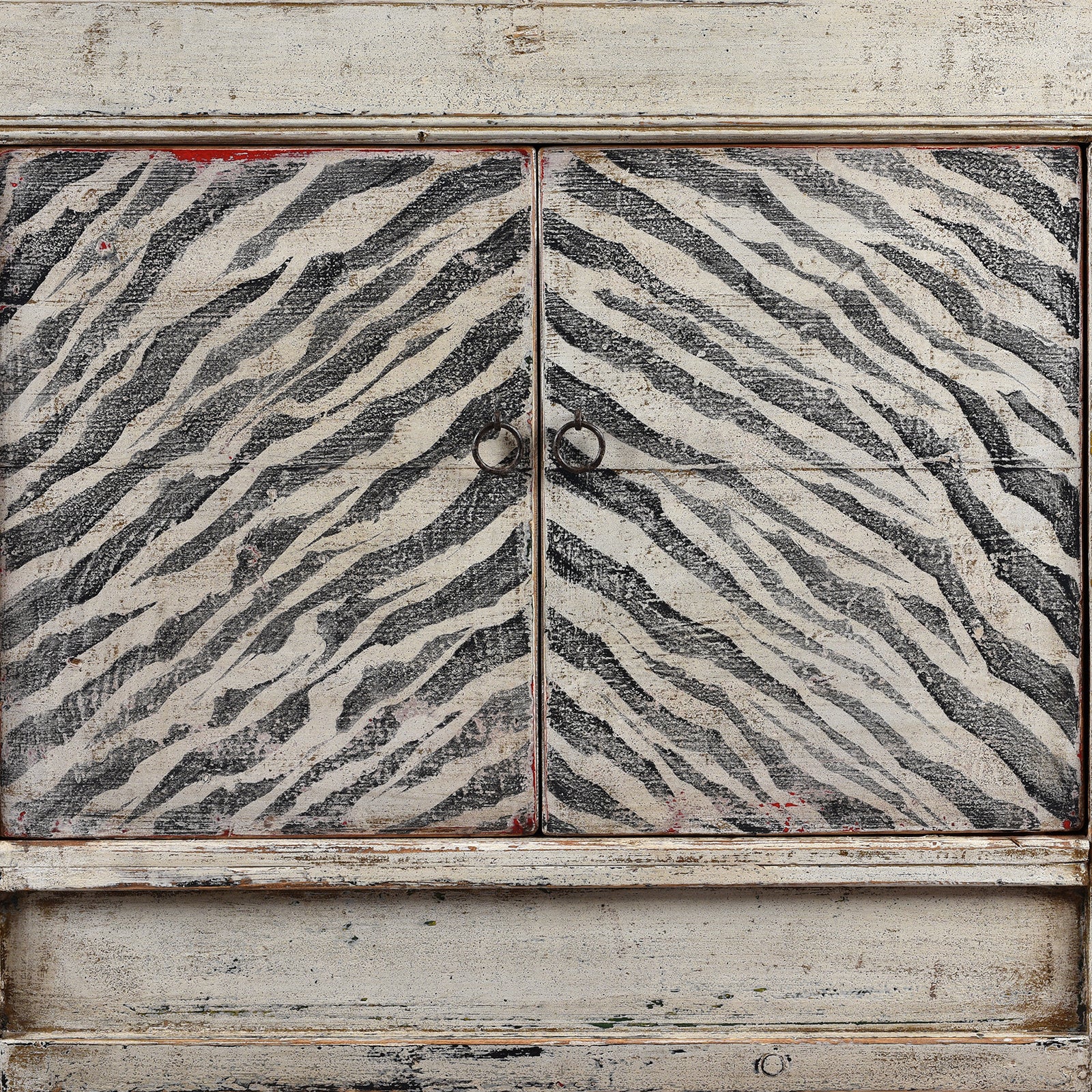 Zebra Print Side Cabinet - Image 4