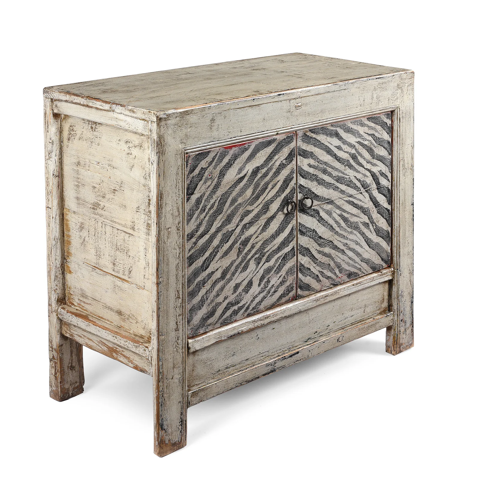 Zebra Print Side Cabinet - Image 5