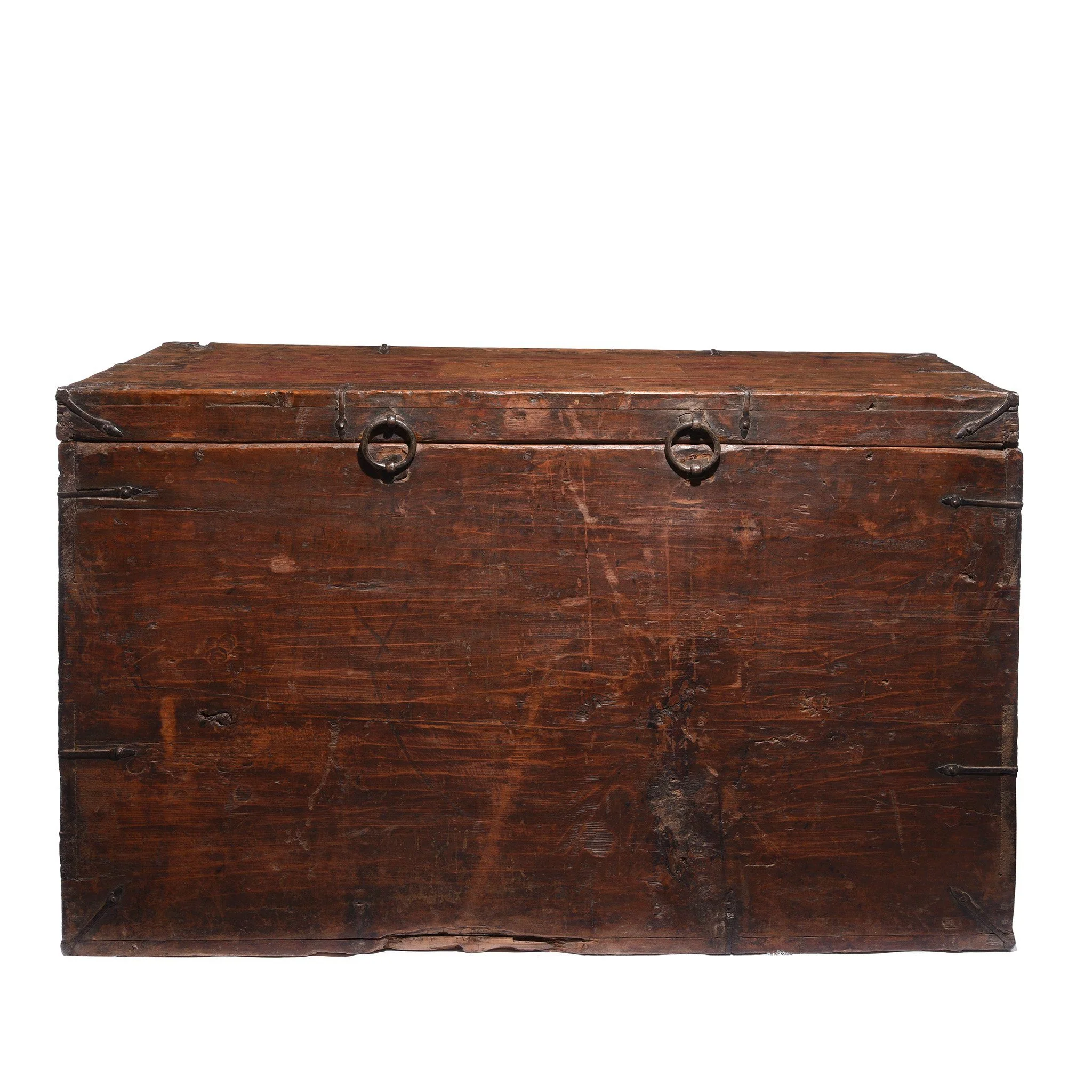 Painted Zeeba Chest From Tibet - 19th Century - Image 13