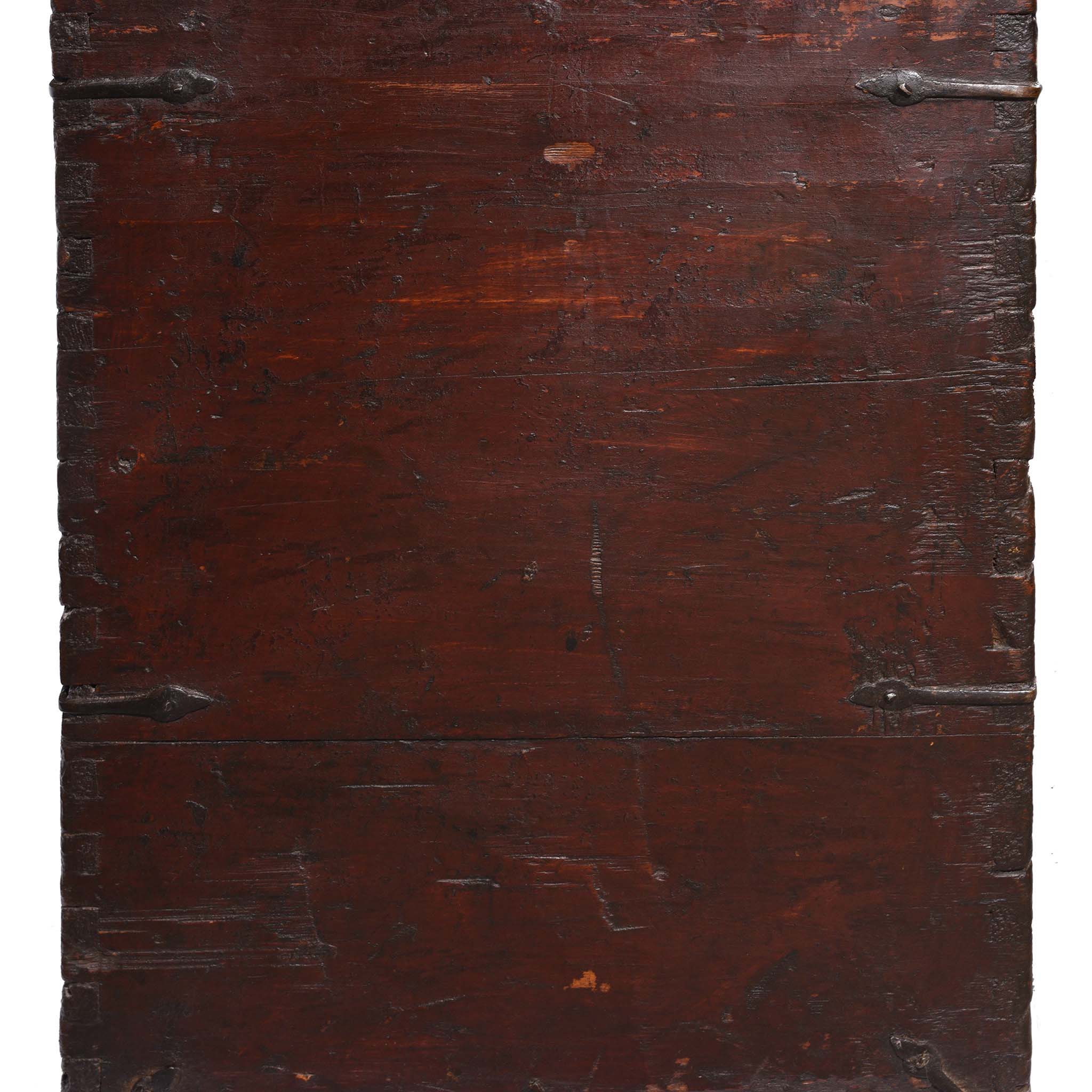 Painted Zeeba Chest From Tibet - Late 18th Century - Image 11