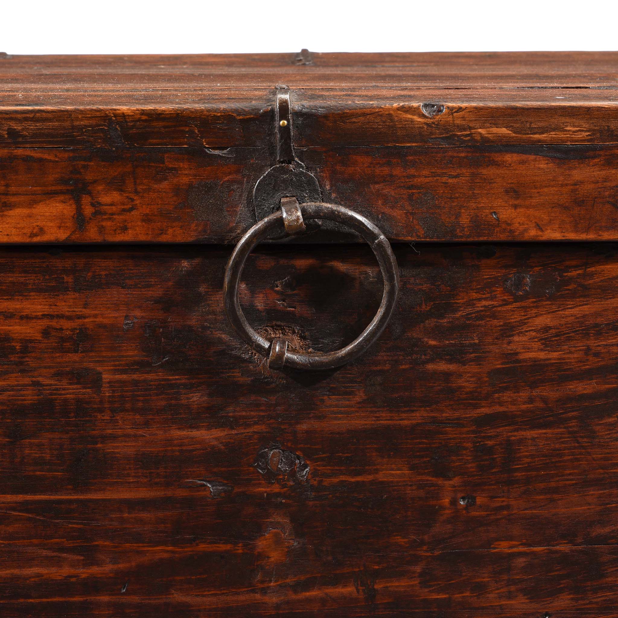 Painted Zeeba Chest From Tibet - Late 18th Century - Image 18