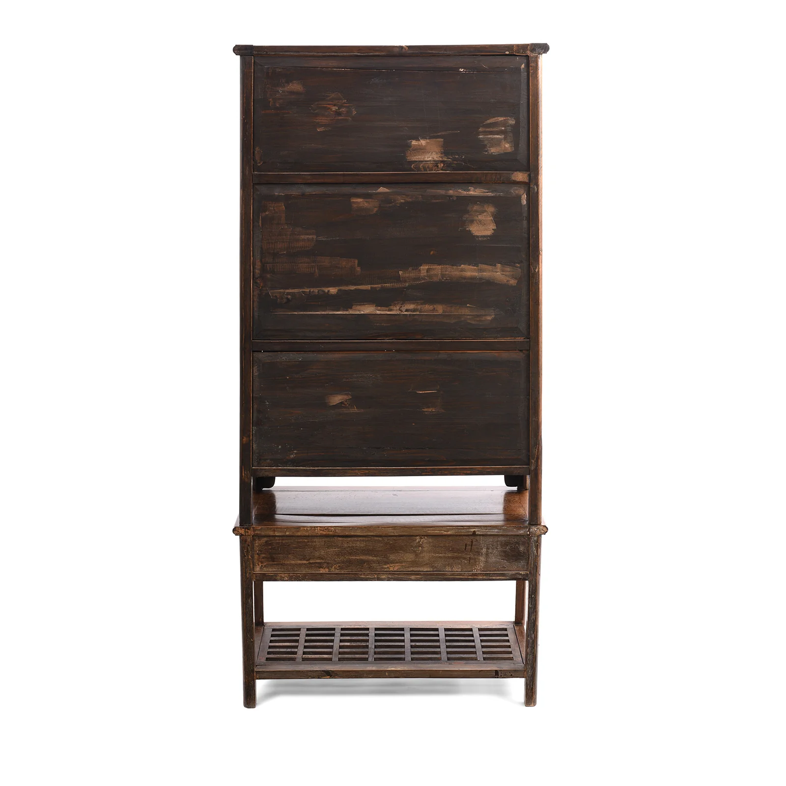 Pair of Chinese Jichimu Yuanjiaogui Cabinets On Stands - Qing Dynasty - Image 15