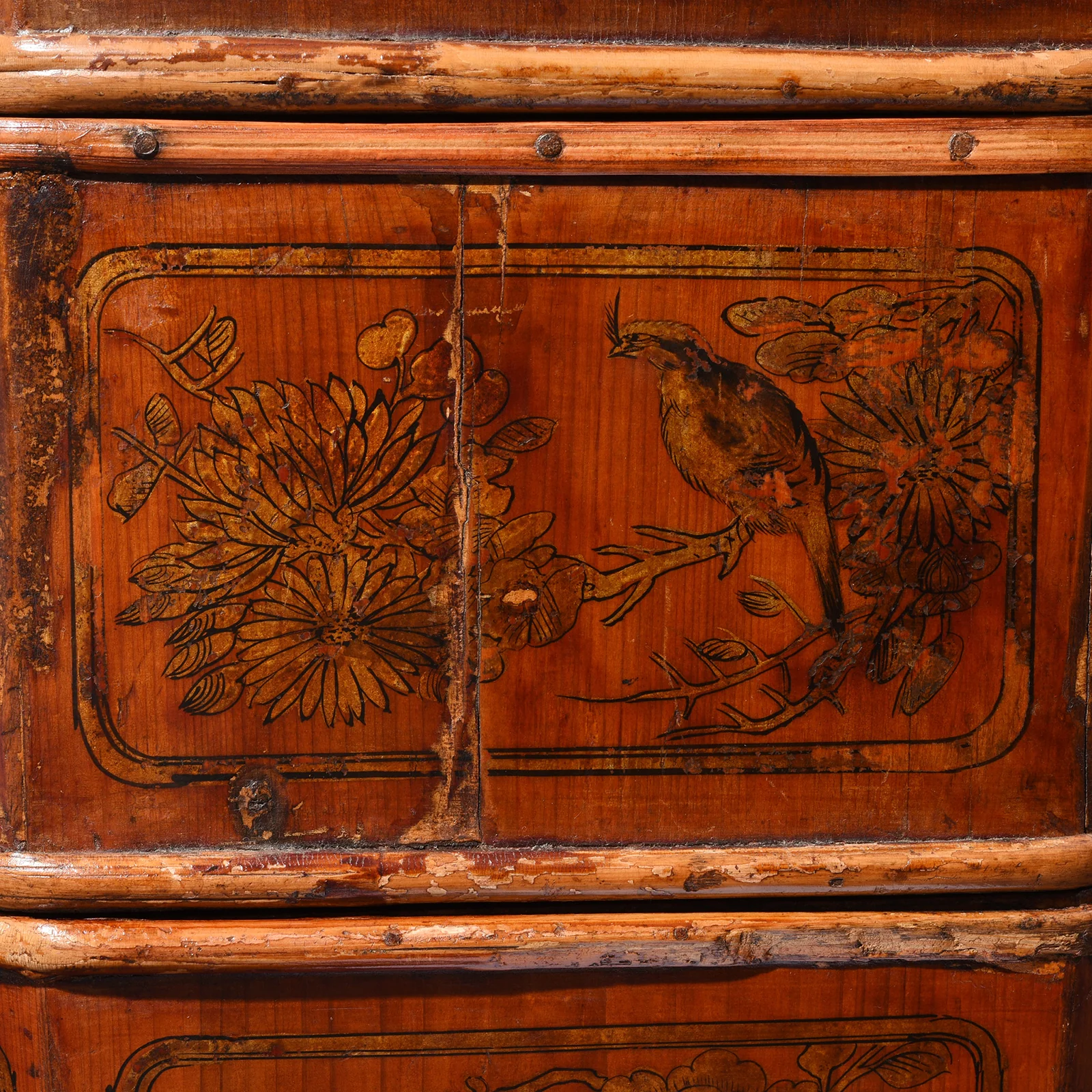 Pair of Chinese Wedding Baskets From South China - ca 1920 - Image 11