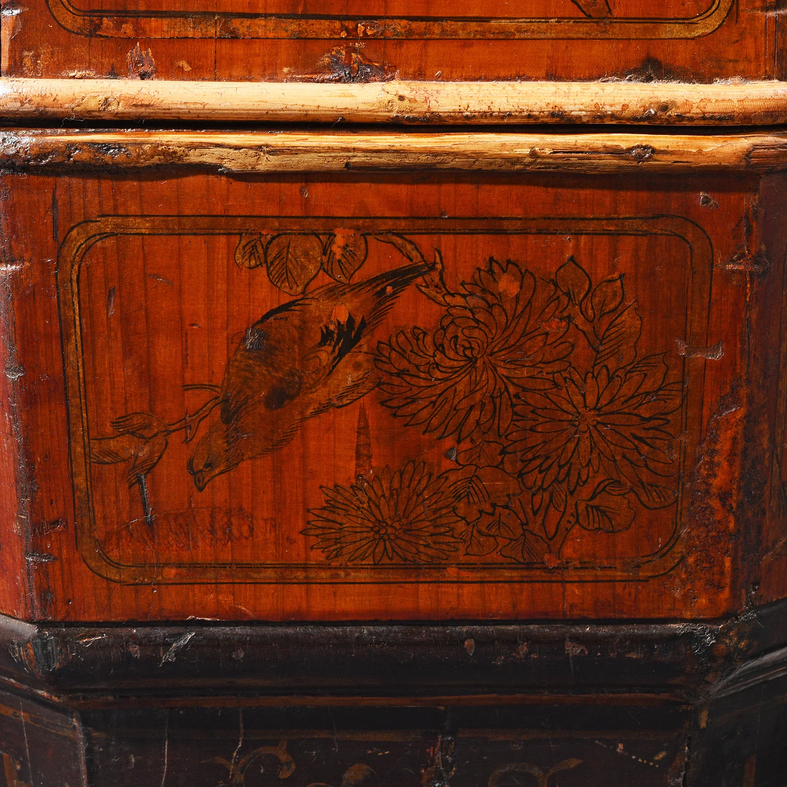 Pair of Chinese Wedding Baskets From South China - ca 1920 - Image 9