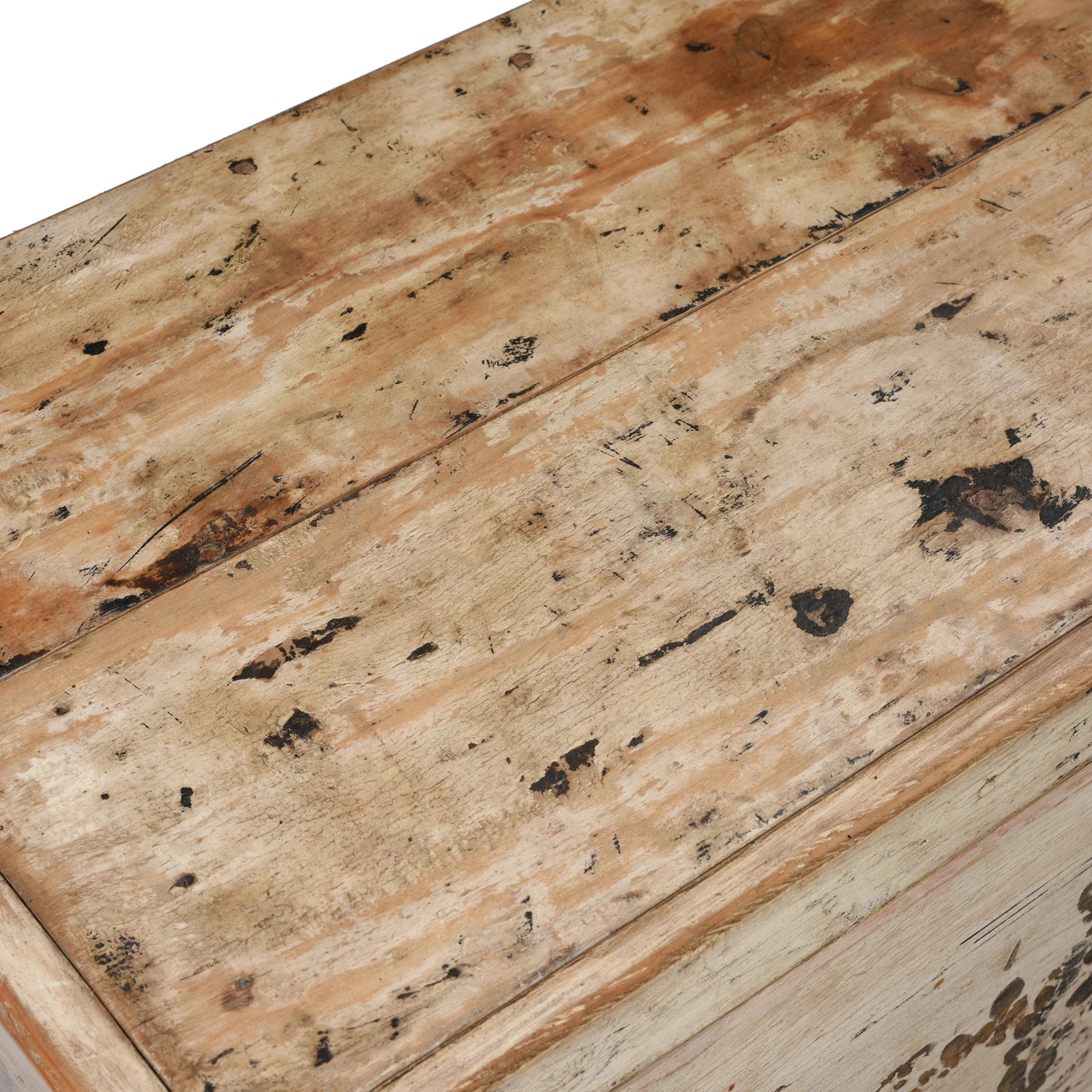 Pale Painted Shanxi Sideboard - Ca 1920 - Image 10