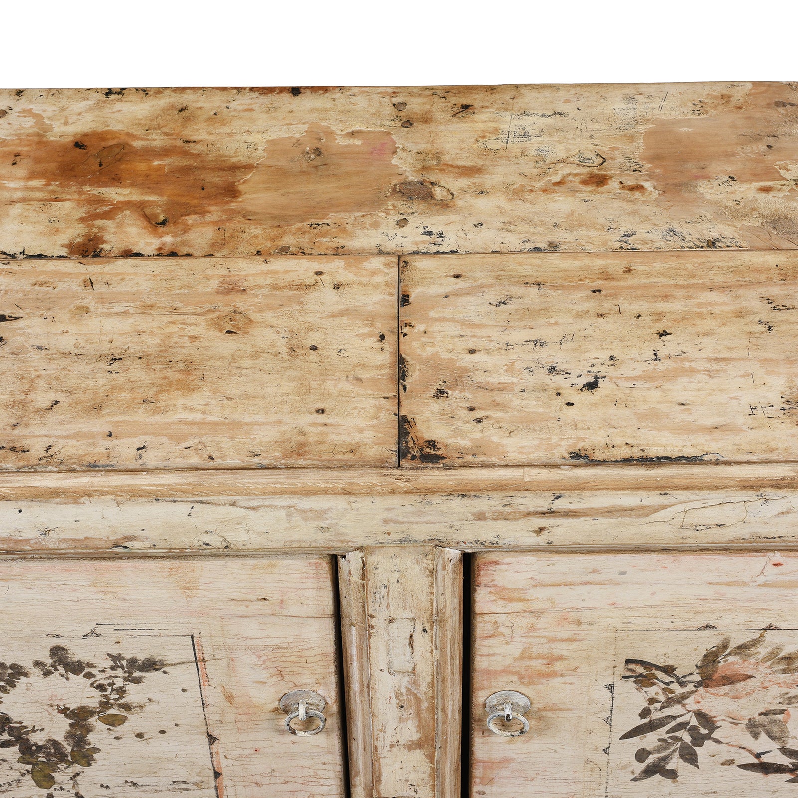 Pale Painted Shanxi Sideboard - Ca 1920 - Image 8