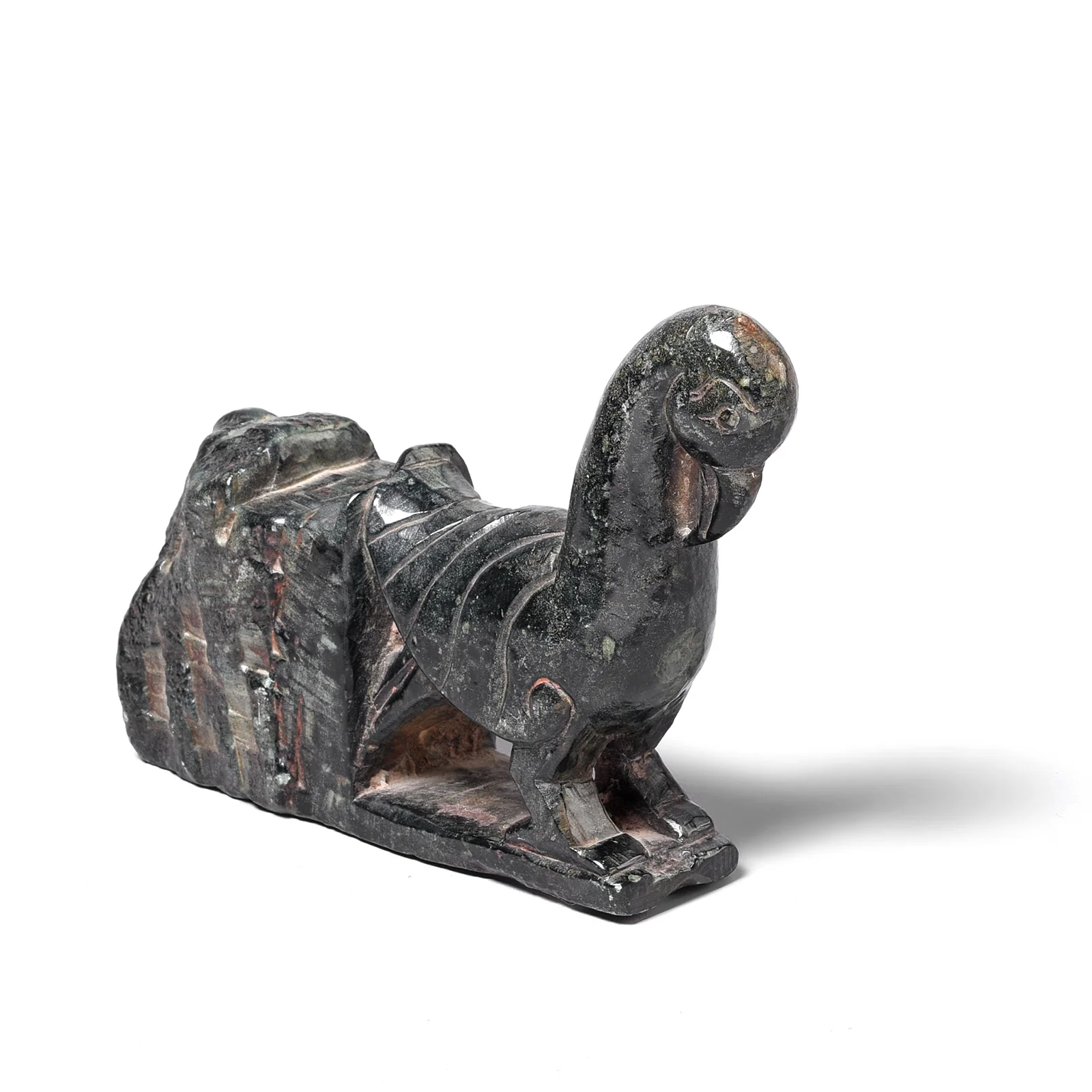 Soapstone Peacock Turban Hanger From Dungarpur - 19th Century - Image 3