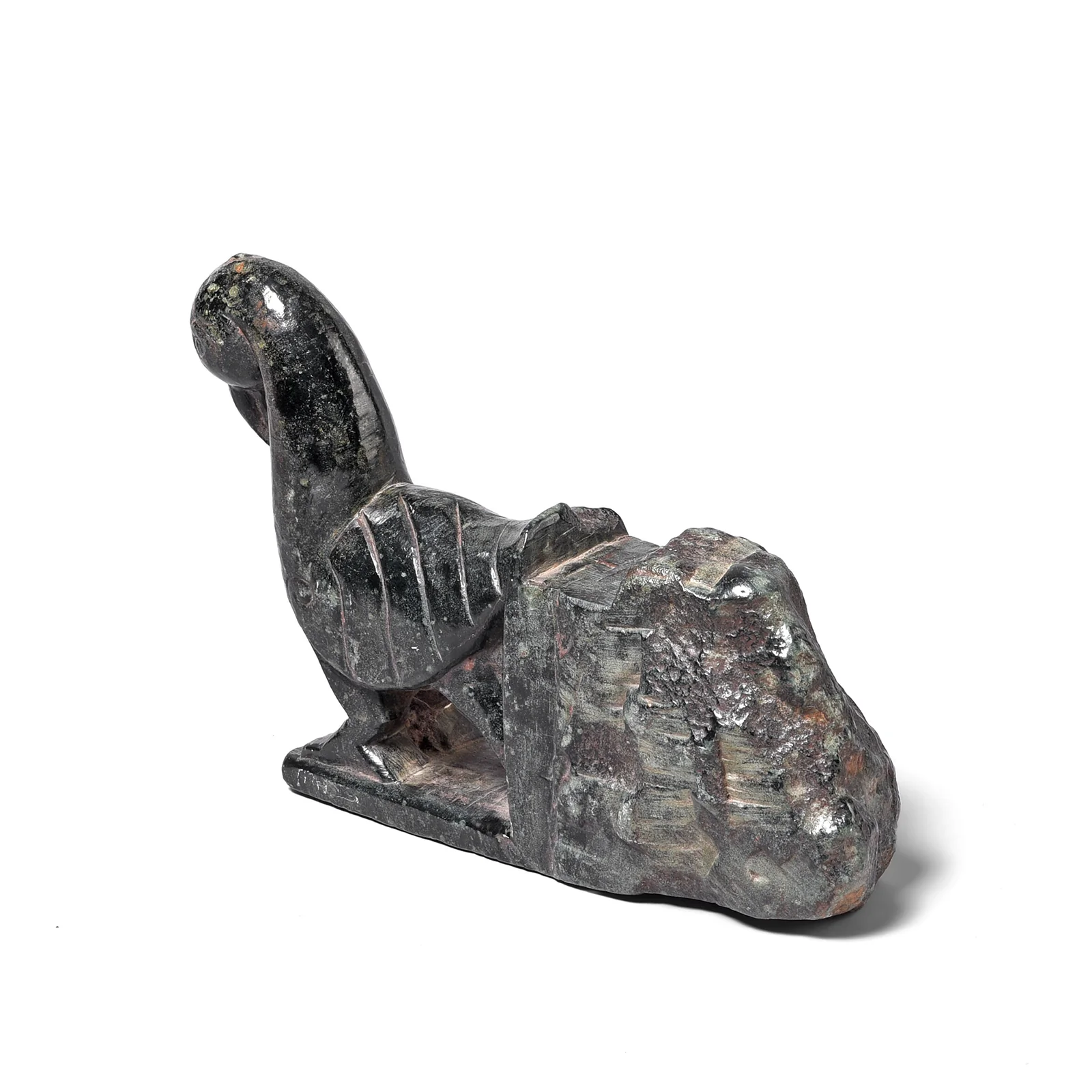 Soapstone Peacock Turban Hanger From Dungarpur - 19th Century - Image 4