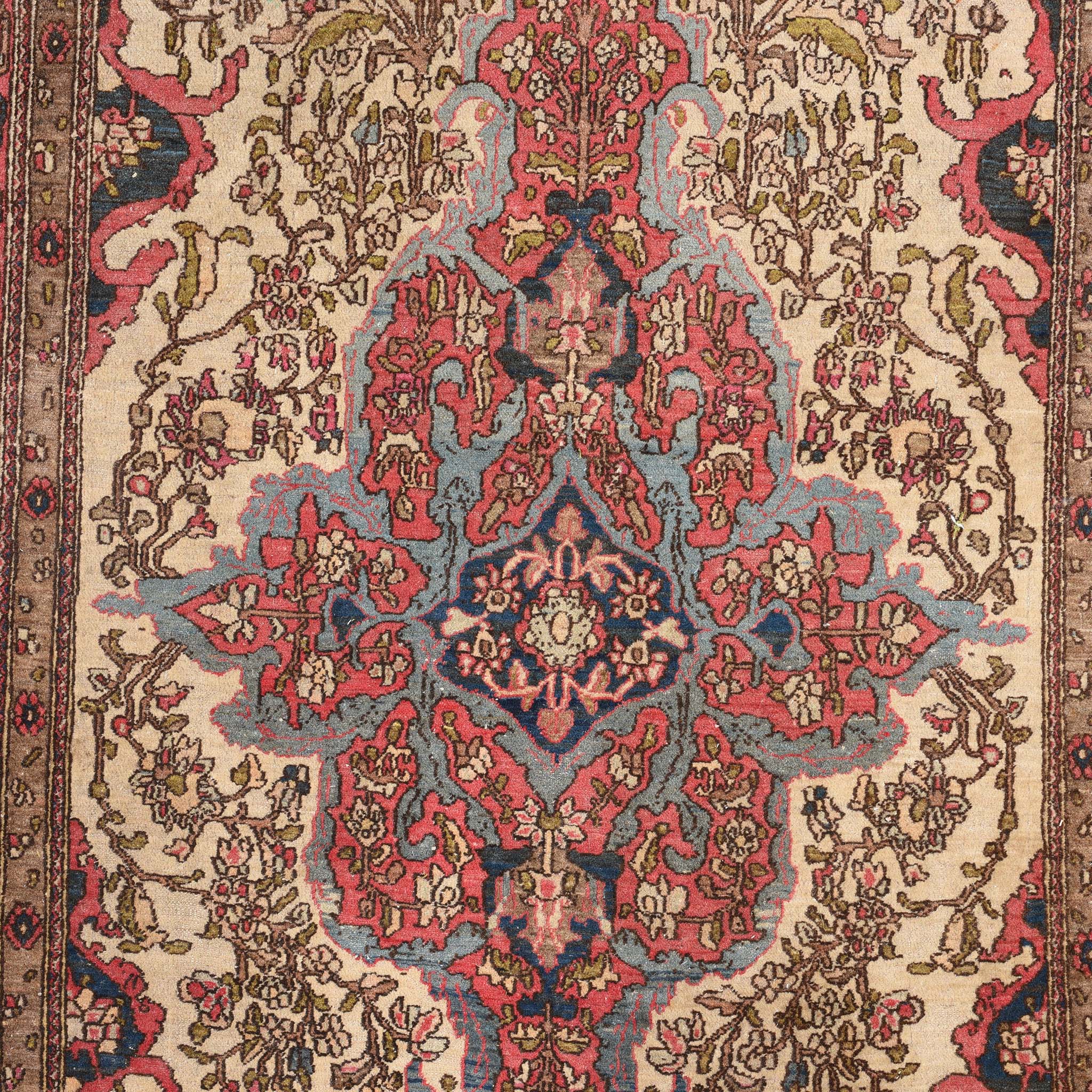 Floral Persian Rug - Ca 60 yrs old - 214 x 131cm - Image 2