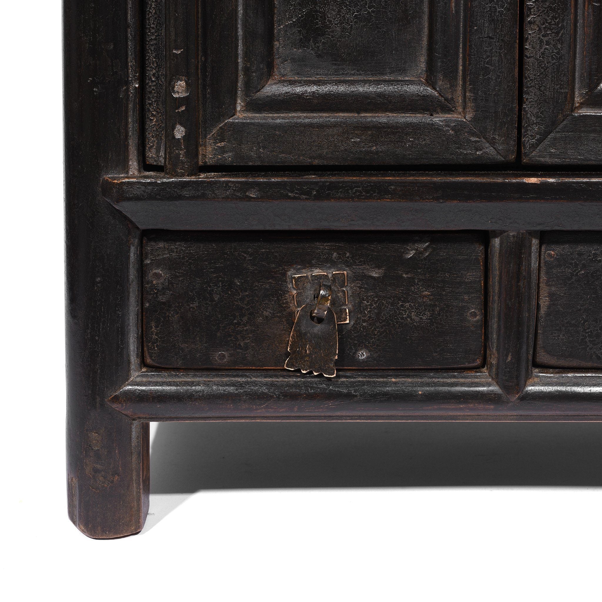 Persimmon Side Cabinet From Shanxi - 19thC - Image 7