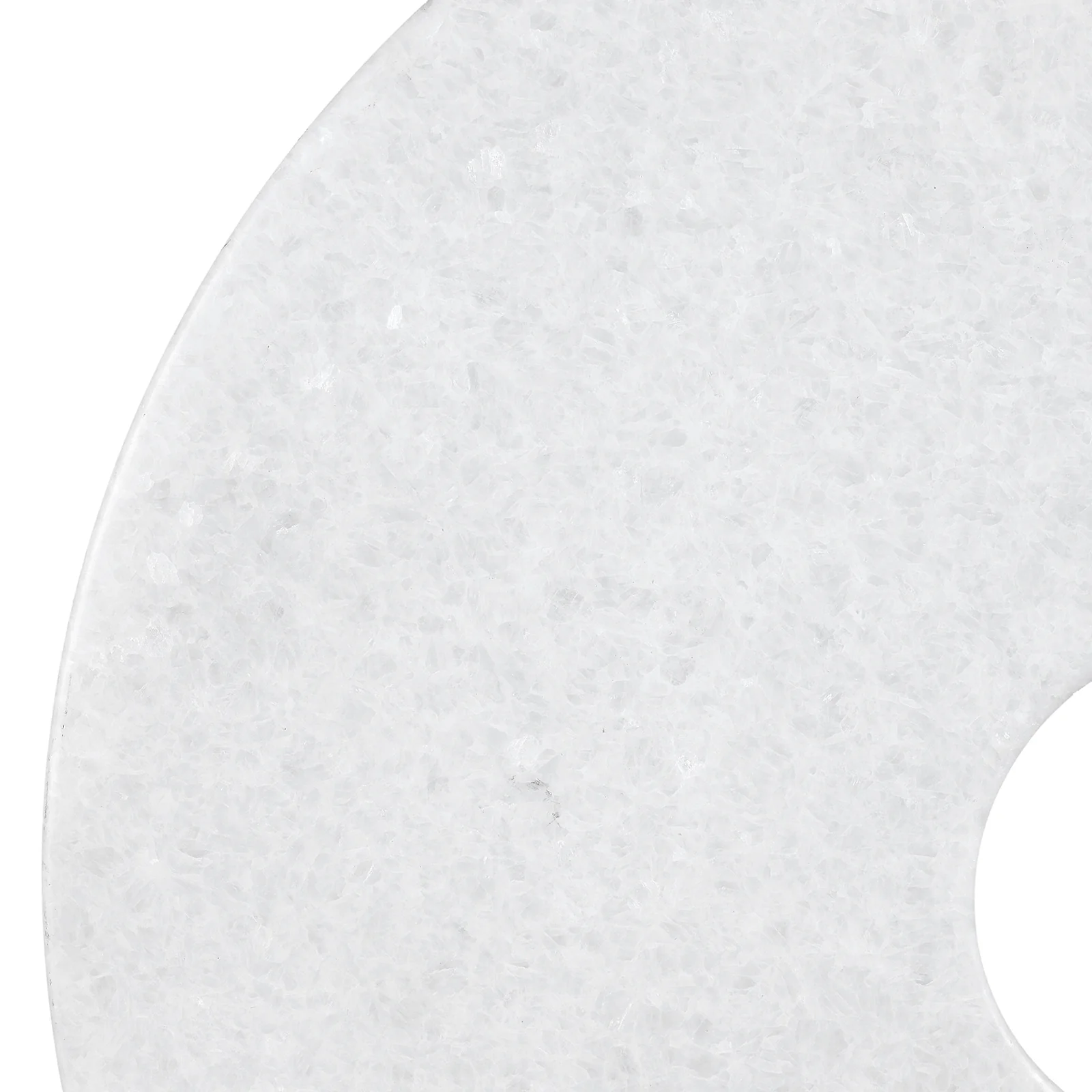 Polished Marble Bi on Iron Stand - Image 3