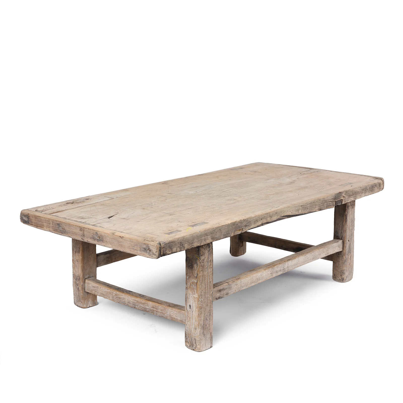 Bleached Farmhouse Coffee Table From Henan - Ca 1900 - Image 3