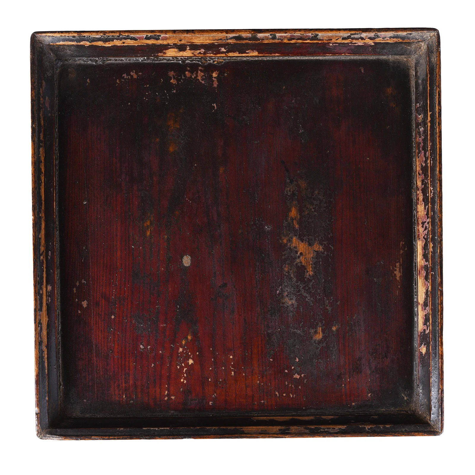 Chinese Square Tea Tray - Ca 80 Years Old - Image 3