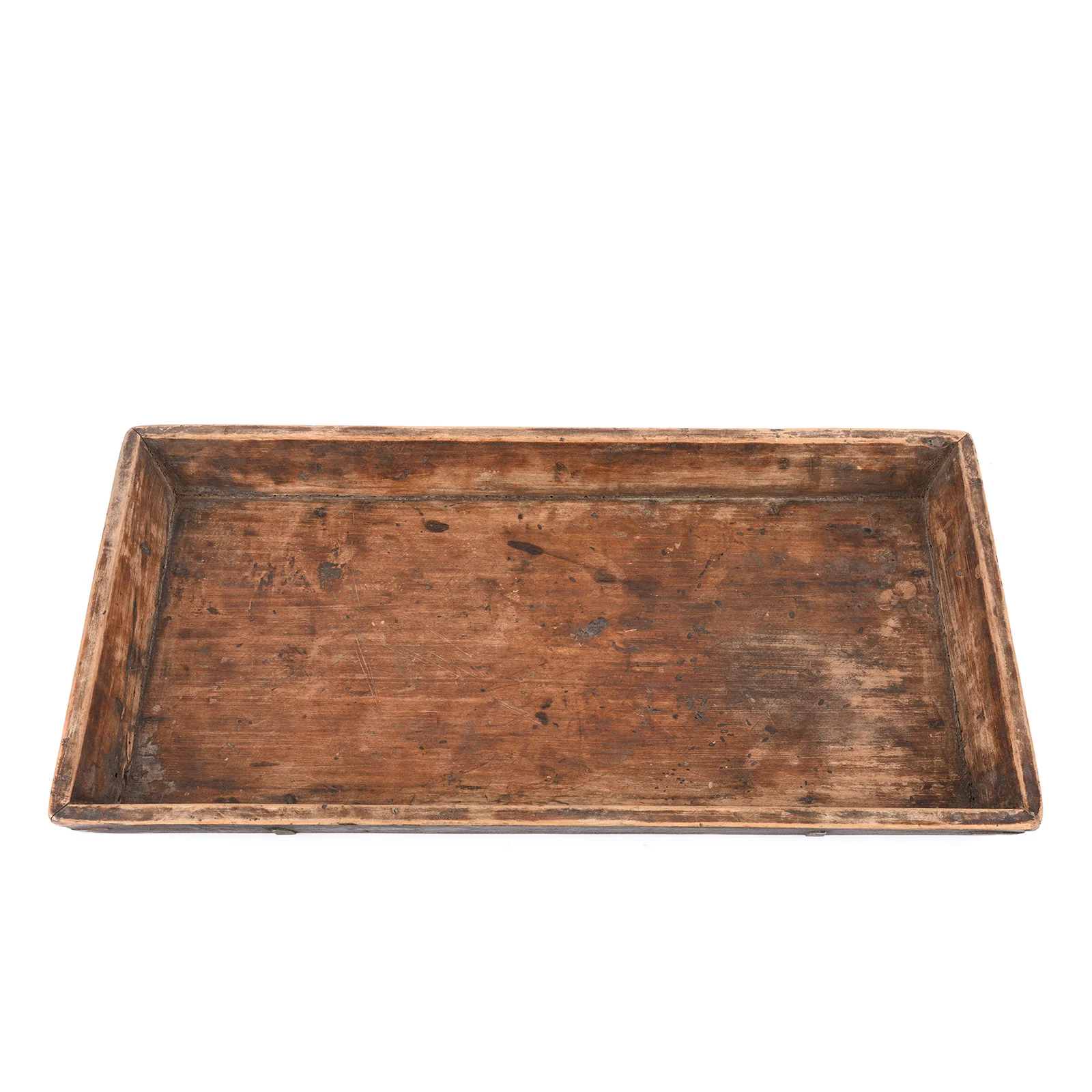 Poplar Tea Tray From Gansu - Ca 1920 - Image 4