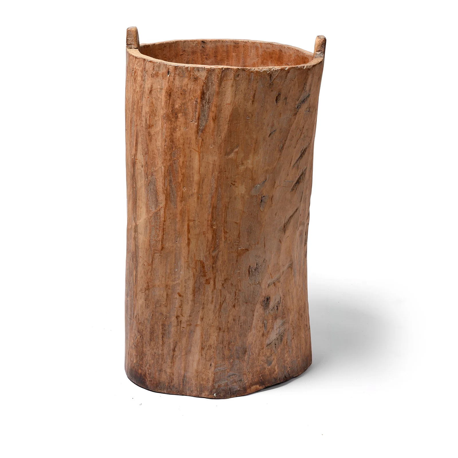 Old Poplar Trunk Grain Storage Bin - Xinjiang - Ca 1920s - Image 3