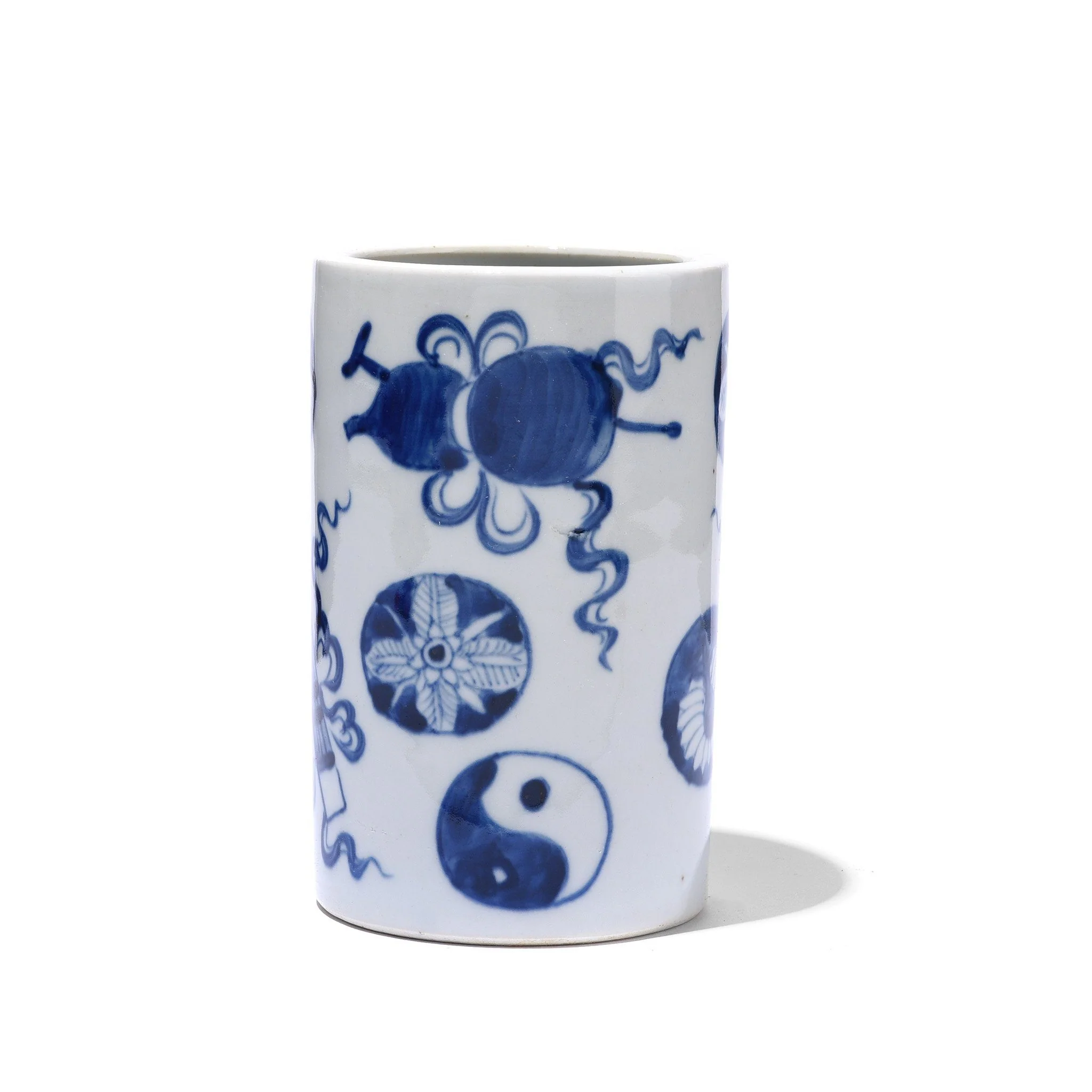 Porcelain Calligraphy Brush Pot