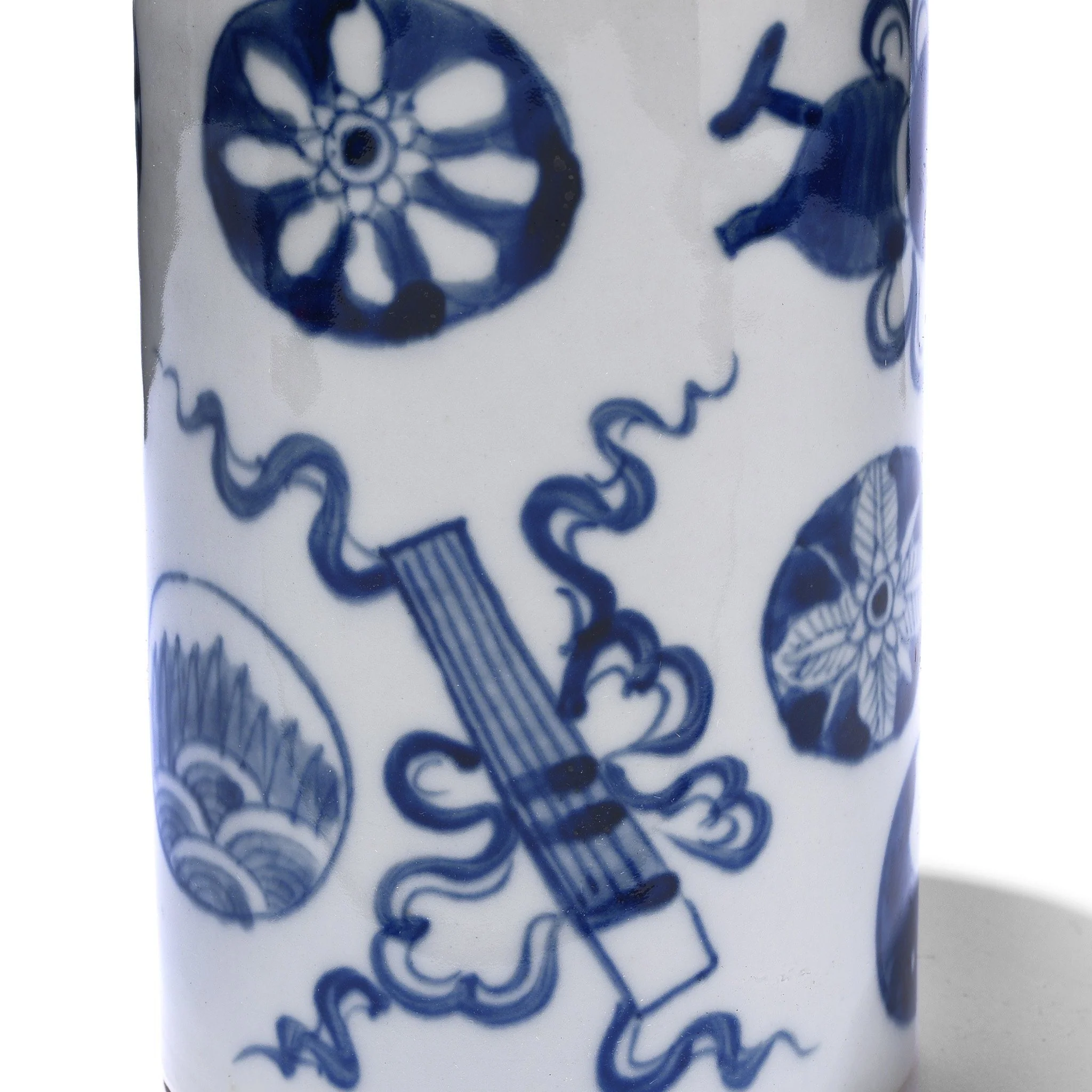 Porcelain Calligraphy Brush Pot - Image 4