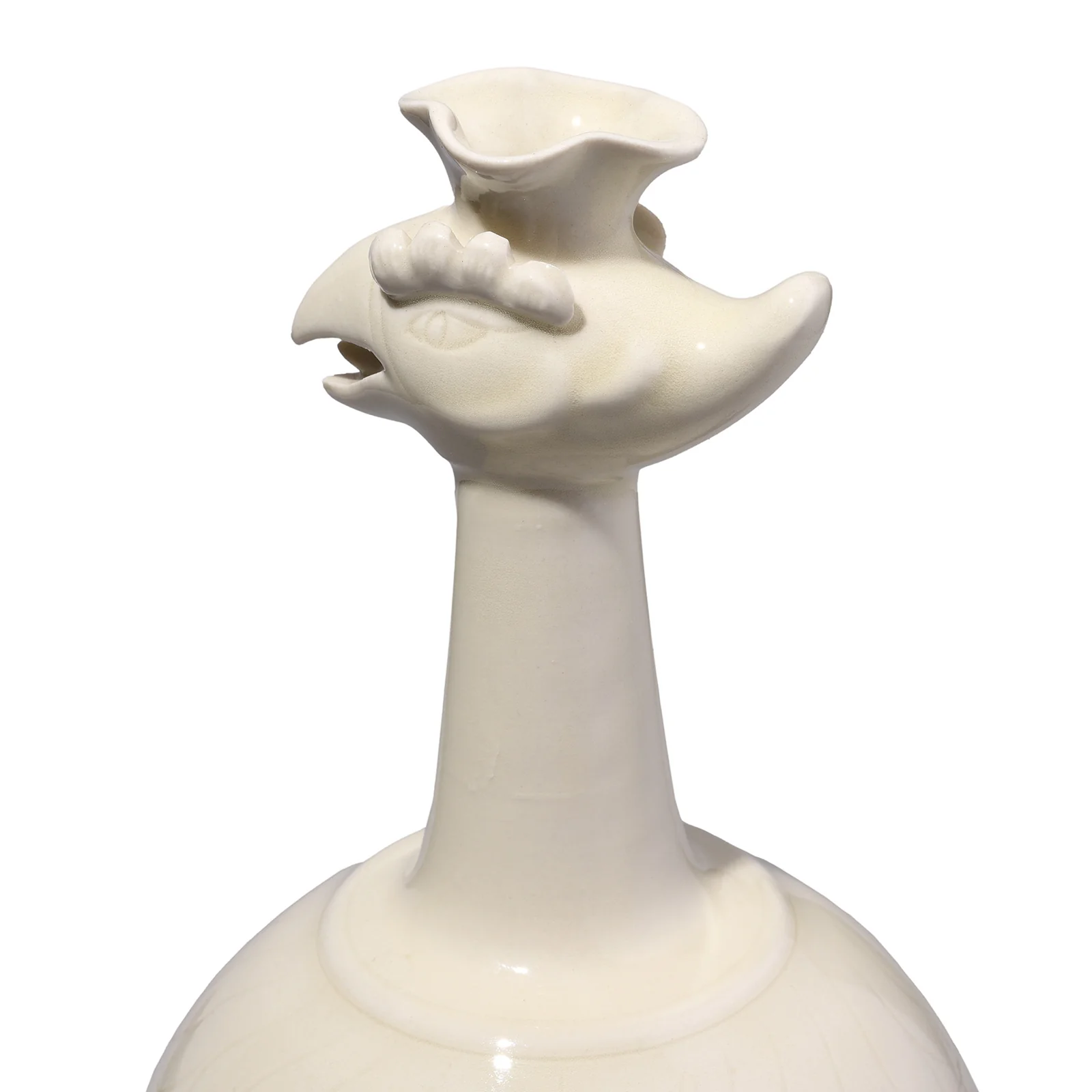 Song Dynasty Style Porcelain Phoenix Vase - Image 4