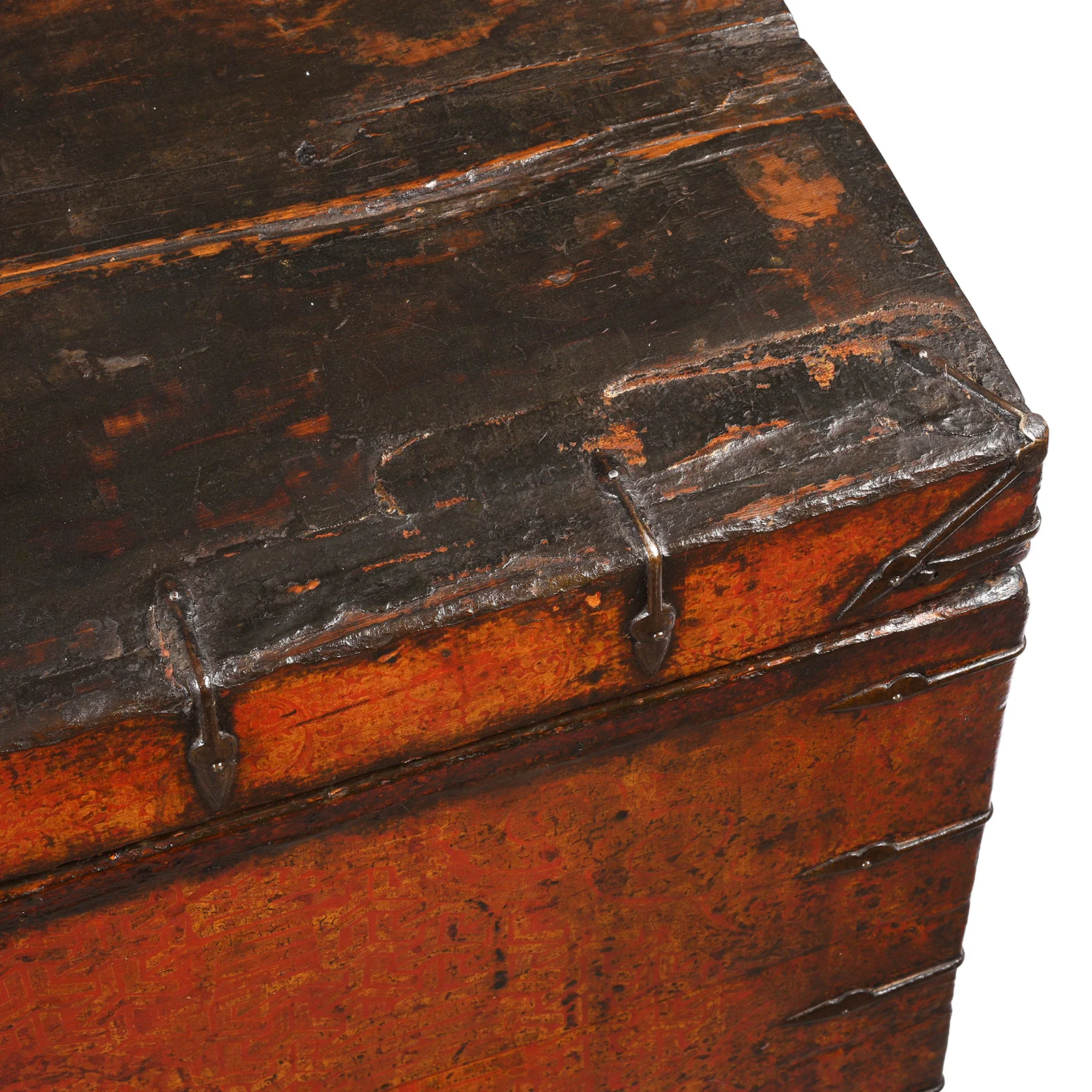 Painted Tibetan Dragon Storage Chest - 18th Century - Image 14