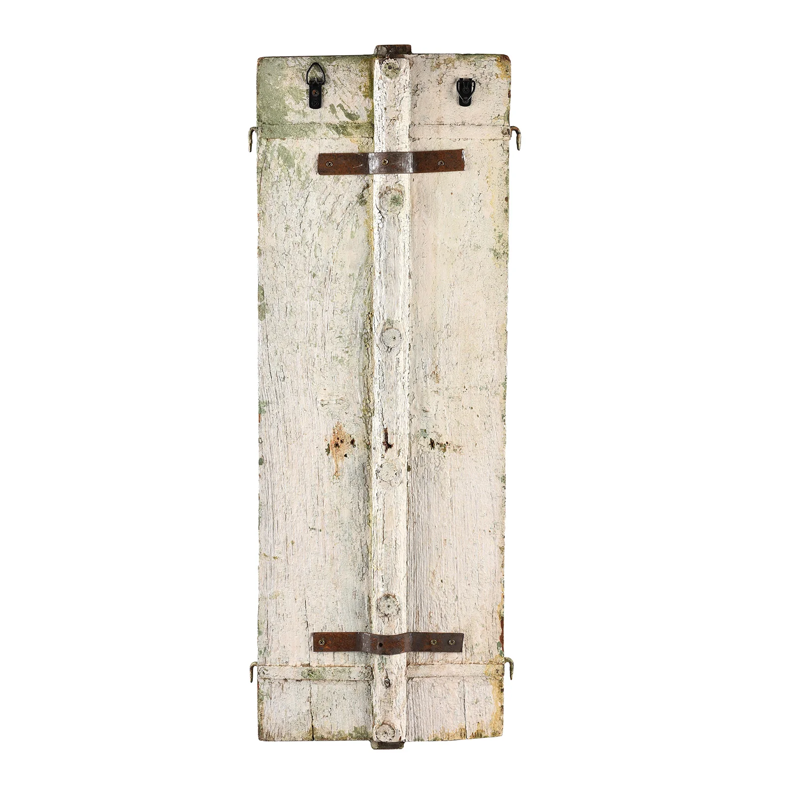 Painted Window Shutter From Rajasthan - 19th Century - Image 6
