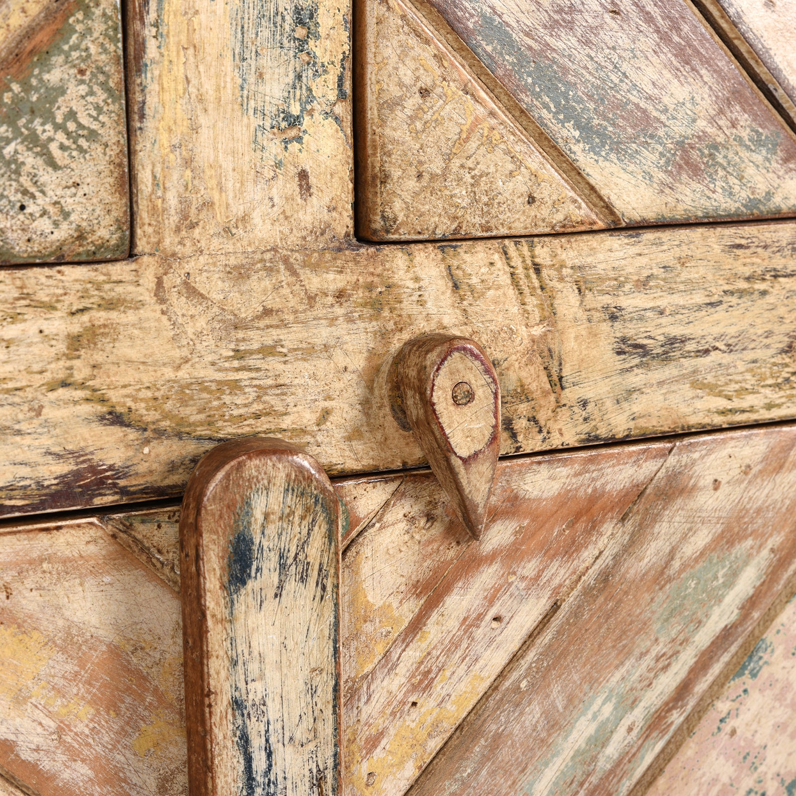 2 Door Indian Parquet Side Cabinet - Image 6