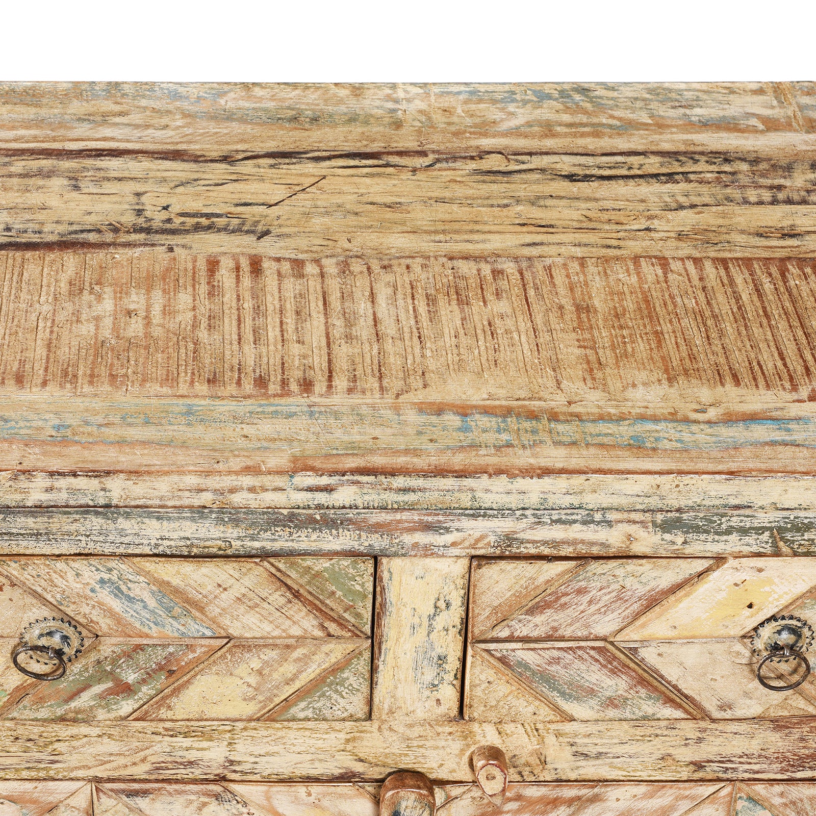 2 Door Indian Parquet Side Cabinet - Image 7