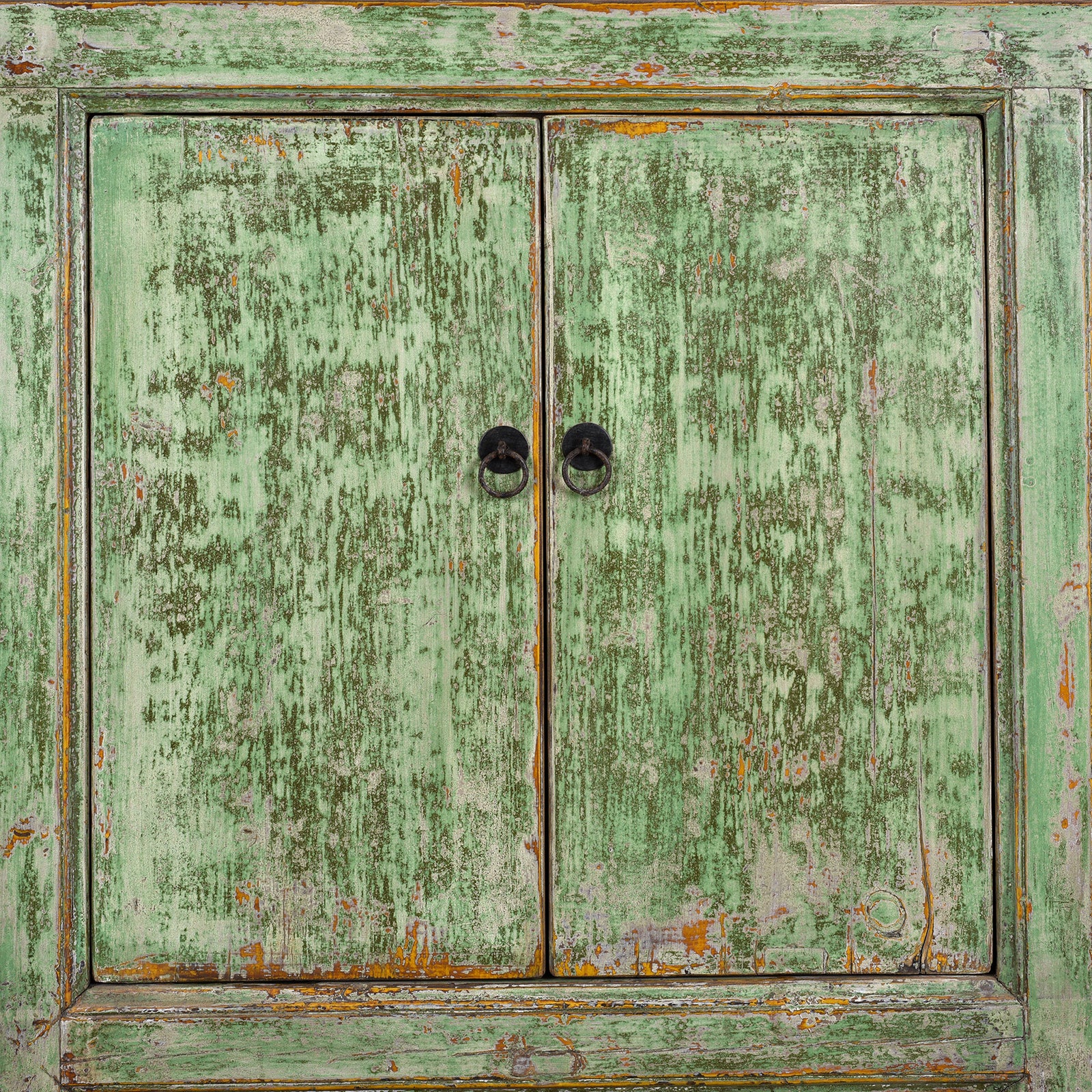Green 6 Door Sideboard Made From Reclaimed Wood - Image 3
