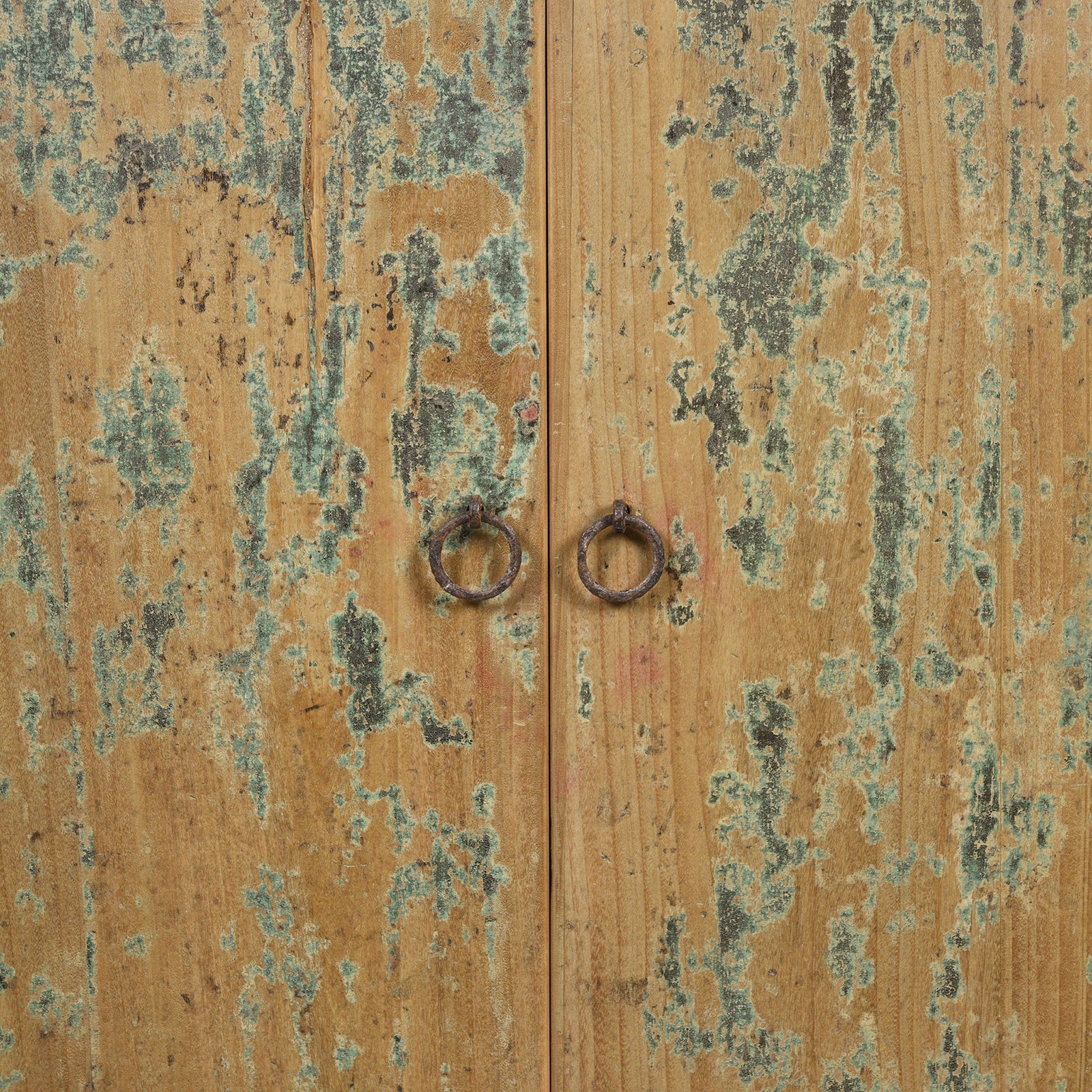 Reclaimed 6 Door Mongolian Bleached Sideboard - Image 6