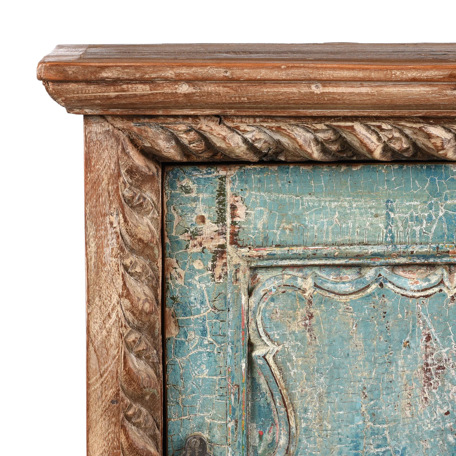 Bedside Cabinet Made From Reclaimed Teak - Image 2