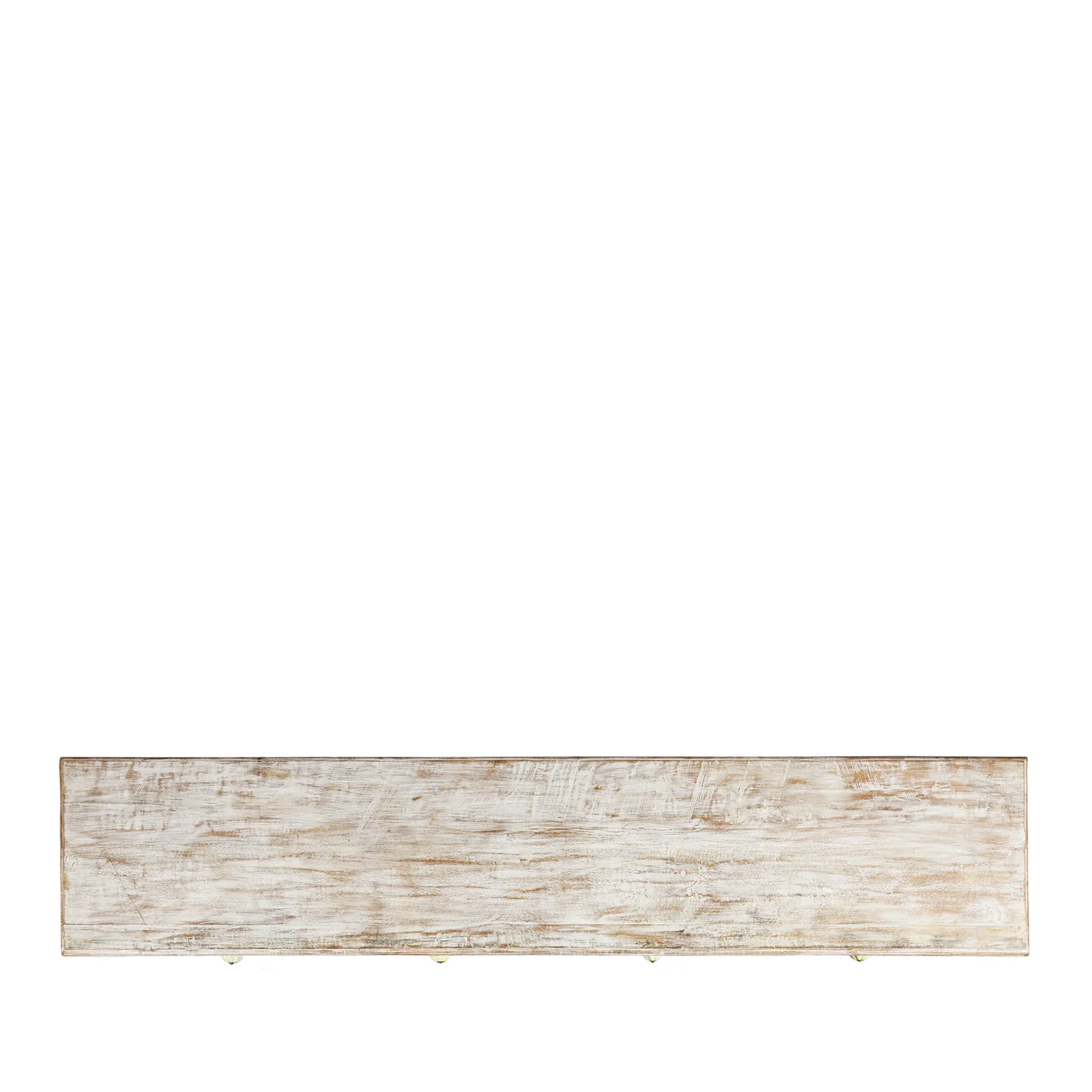 Reclaimed Teak Console Table With Drawers - Image 7