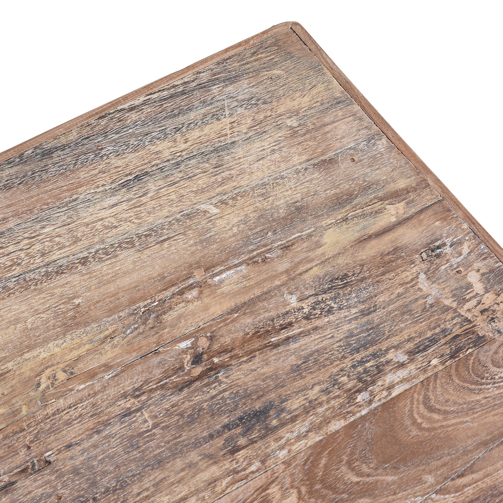 Reclaimed Teak Takhat Coffee Table From Rajasthan - Image 10