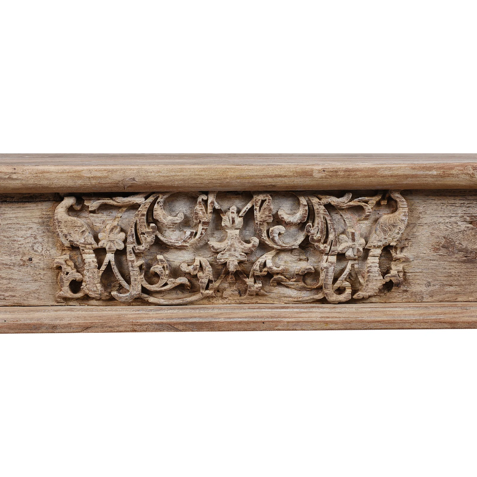 Reclaimed Teak Takhat Coffee Table From Rajasthan - Image 5